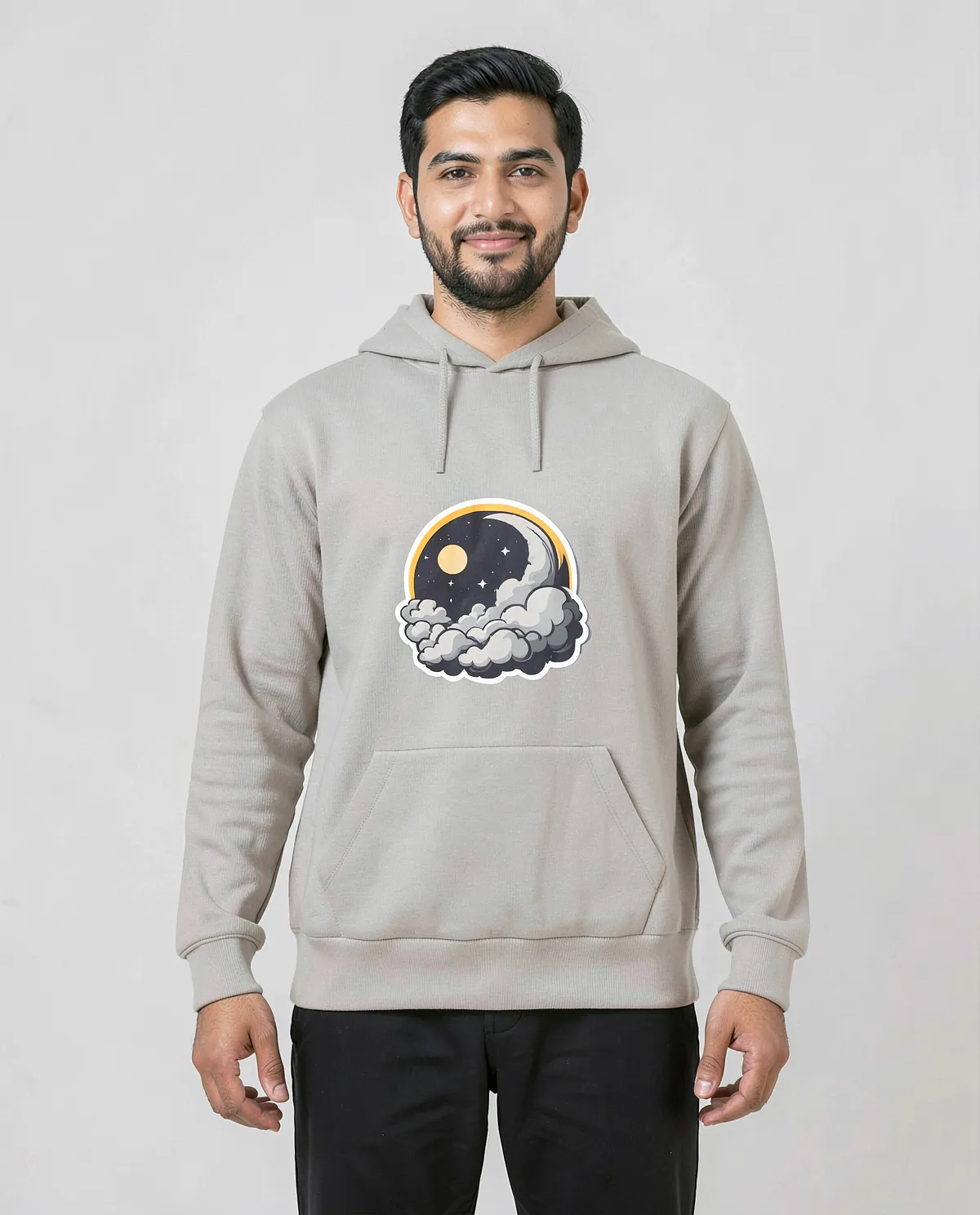 Cream Unisex Crew Neck Sweatshirt – 100% Cotton 0