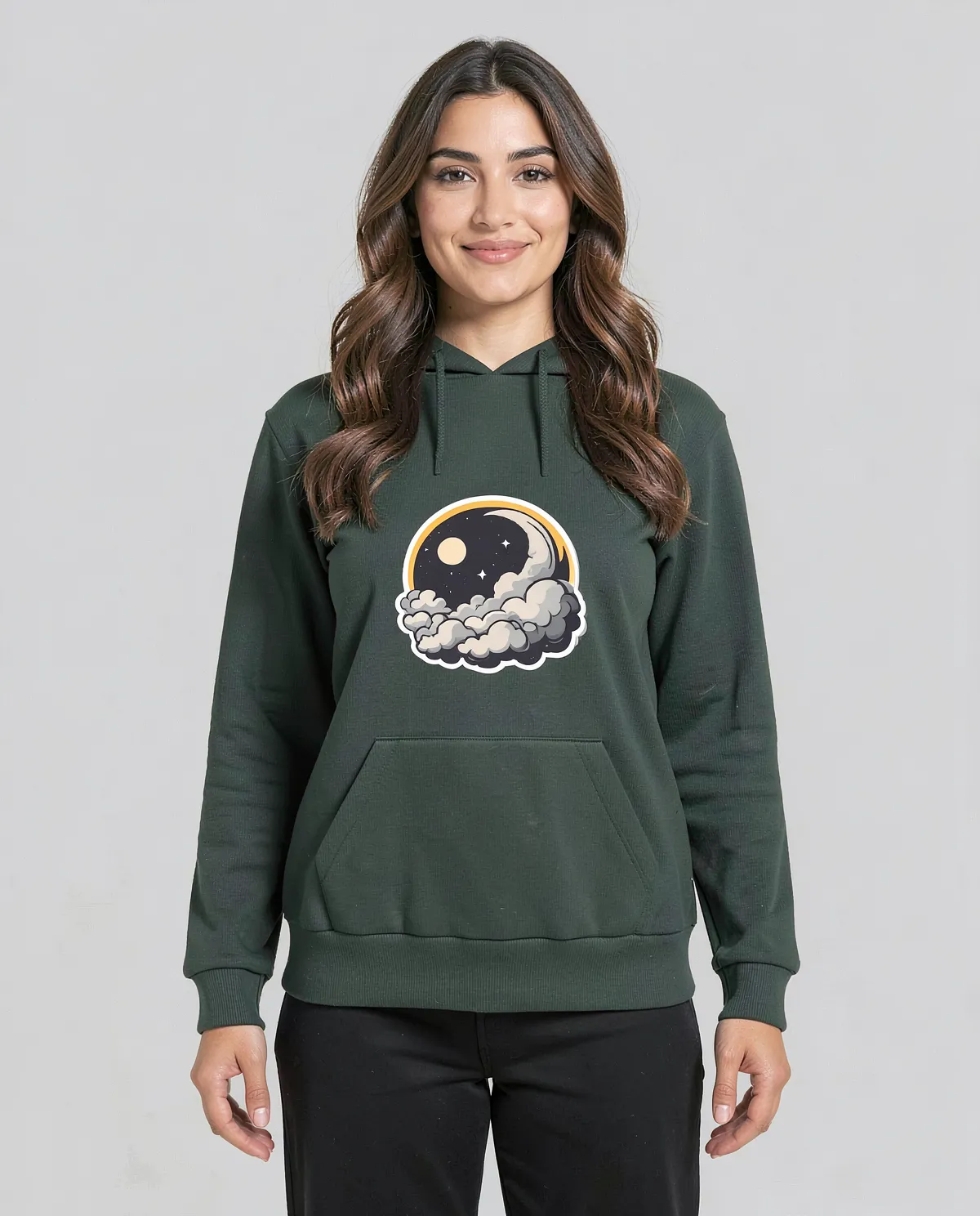 Green Organic Cotton Unisex Sweatshirt