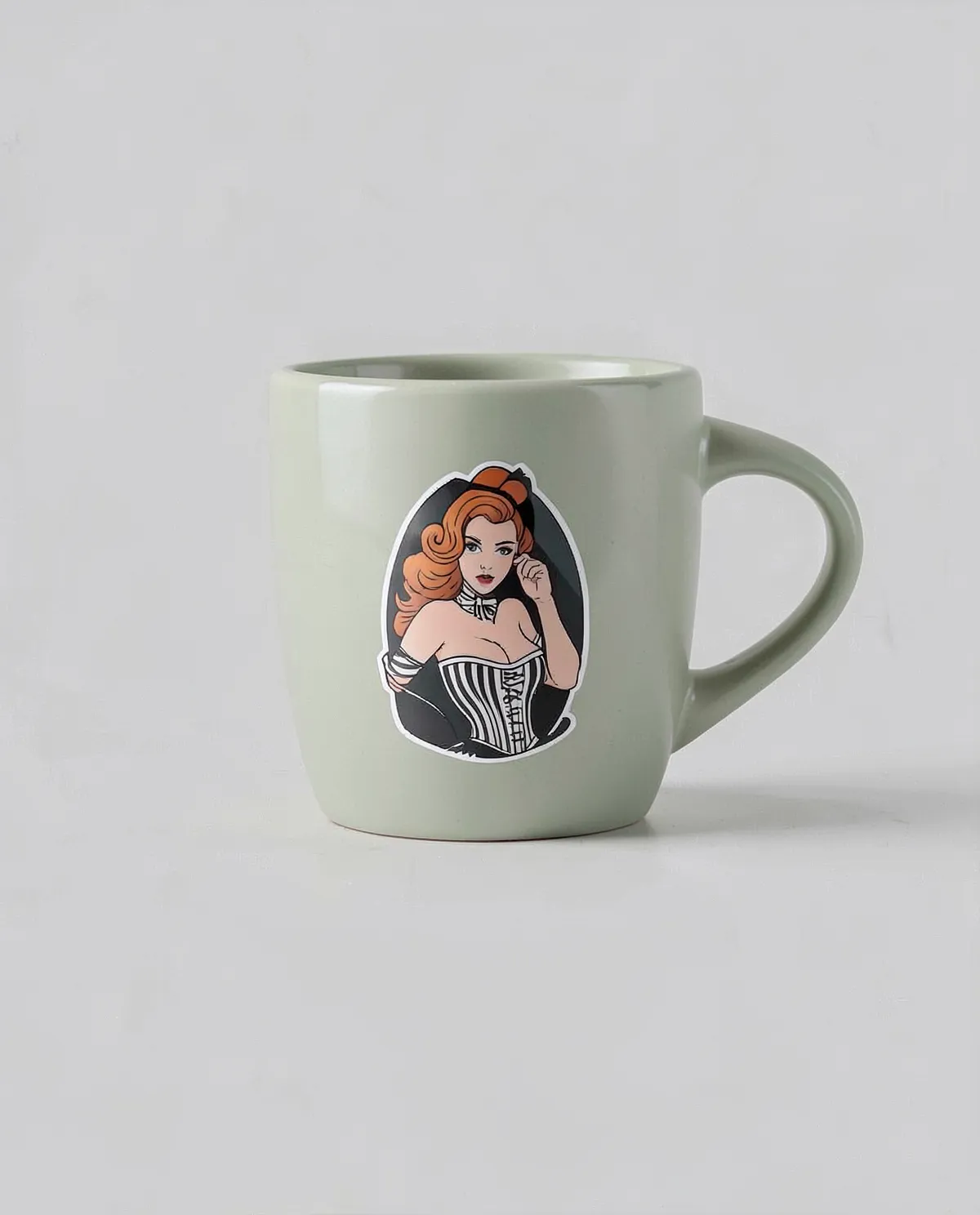 High-Quality Matte Exterior Ceramic Mug 0
