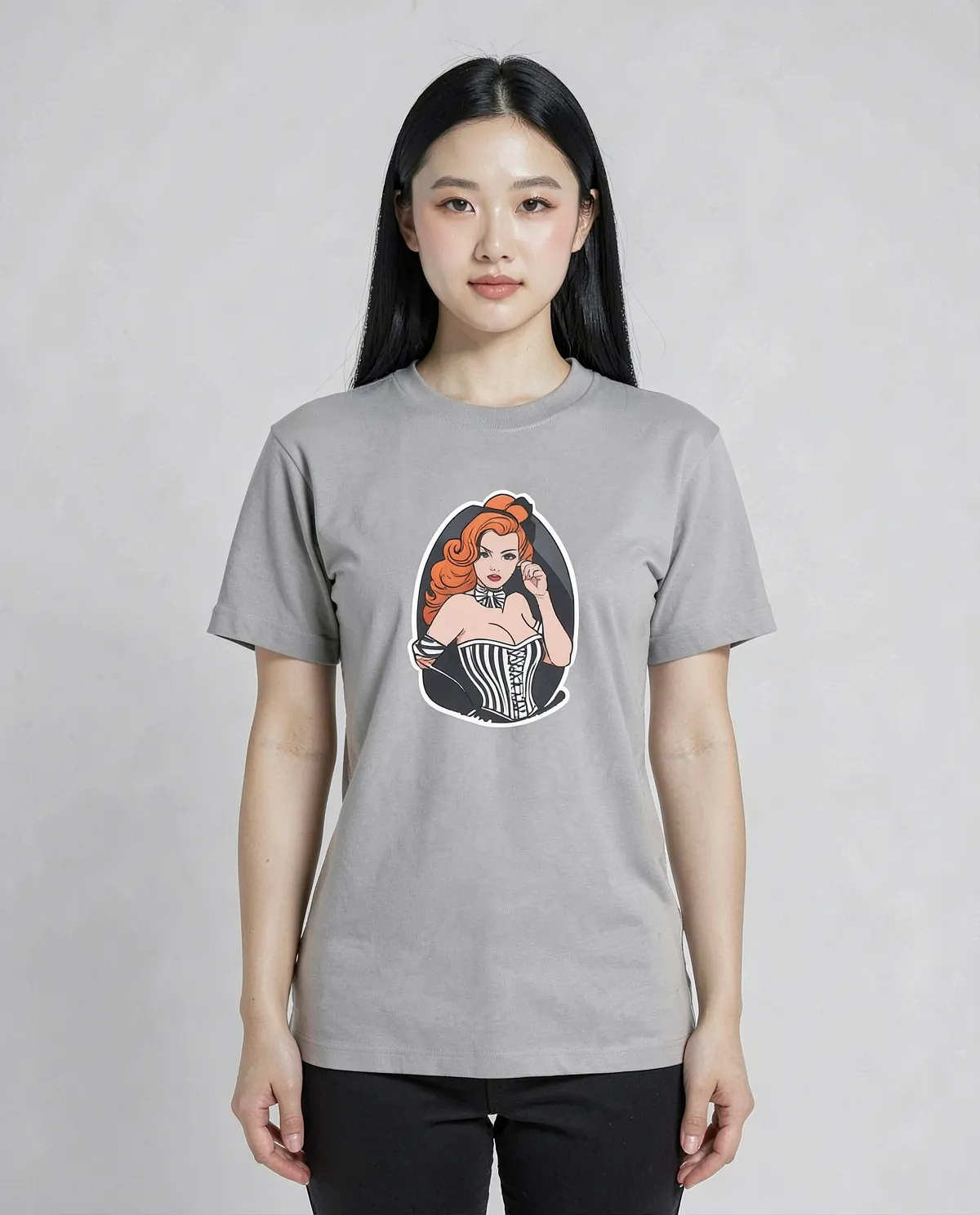 Grey Organic Cotton T-Shirt, Soft & Sustainable 0