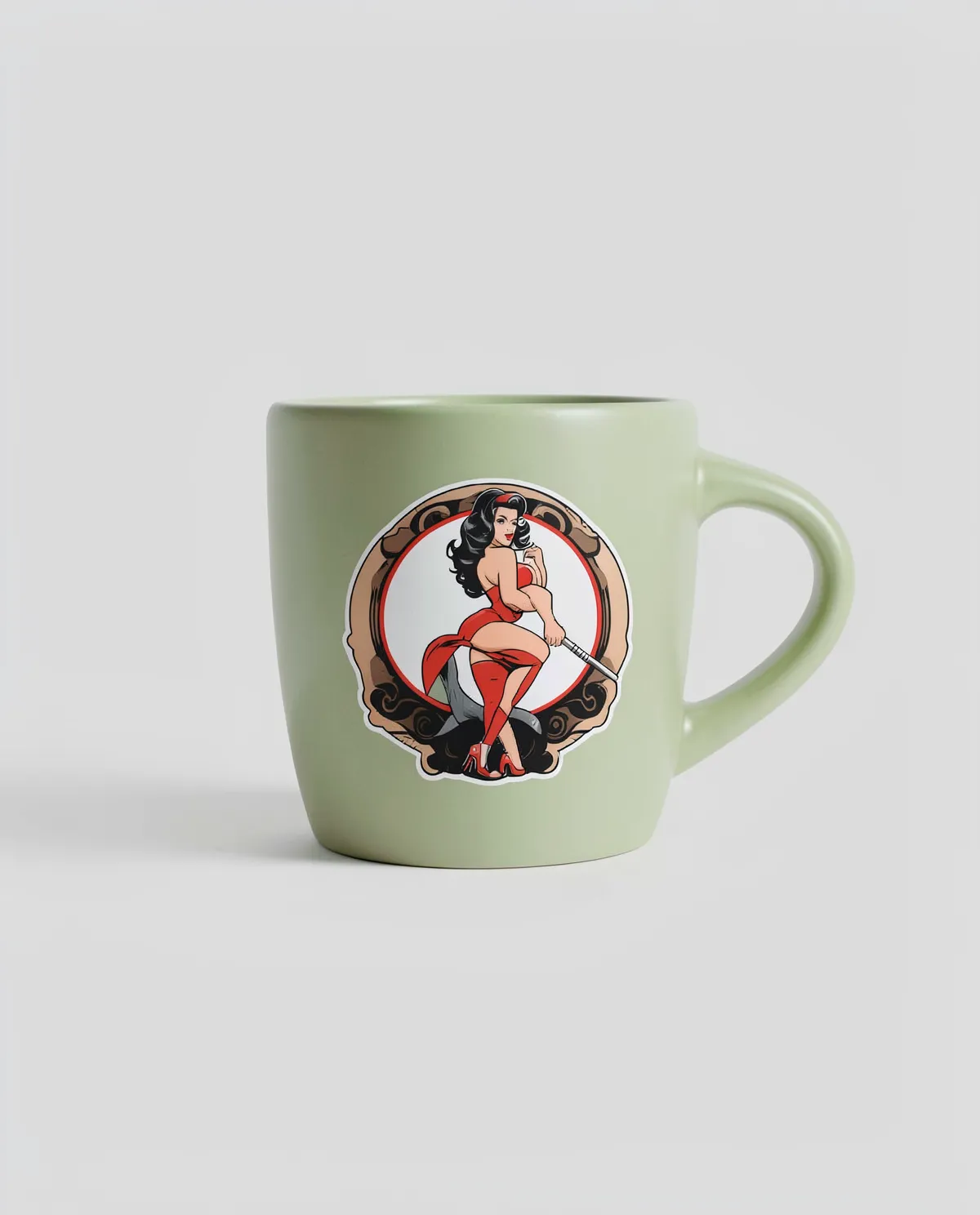 Matte Ceramic Mug, Glossy Interior – Hot & Cold 0