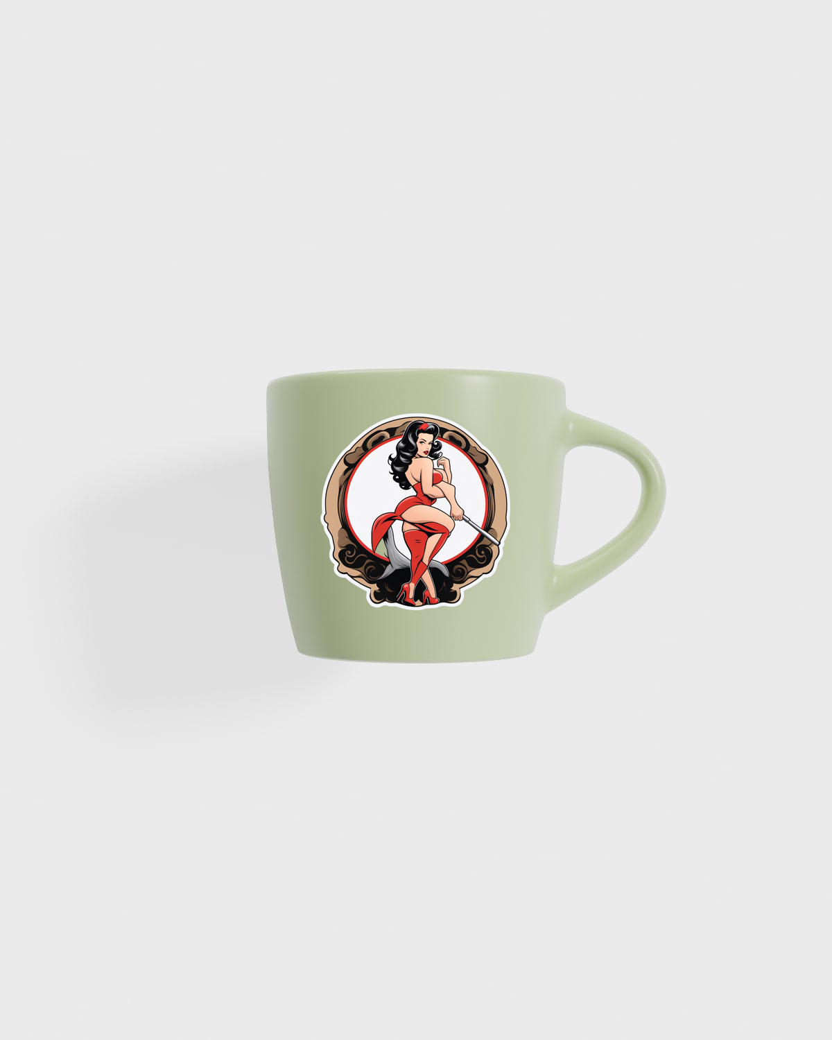 Matte Ceramic Mug, Glossy Interior – Hot & Cold 59