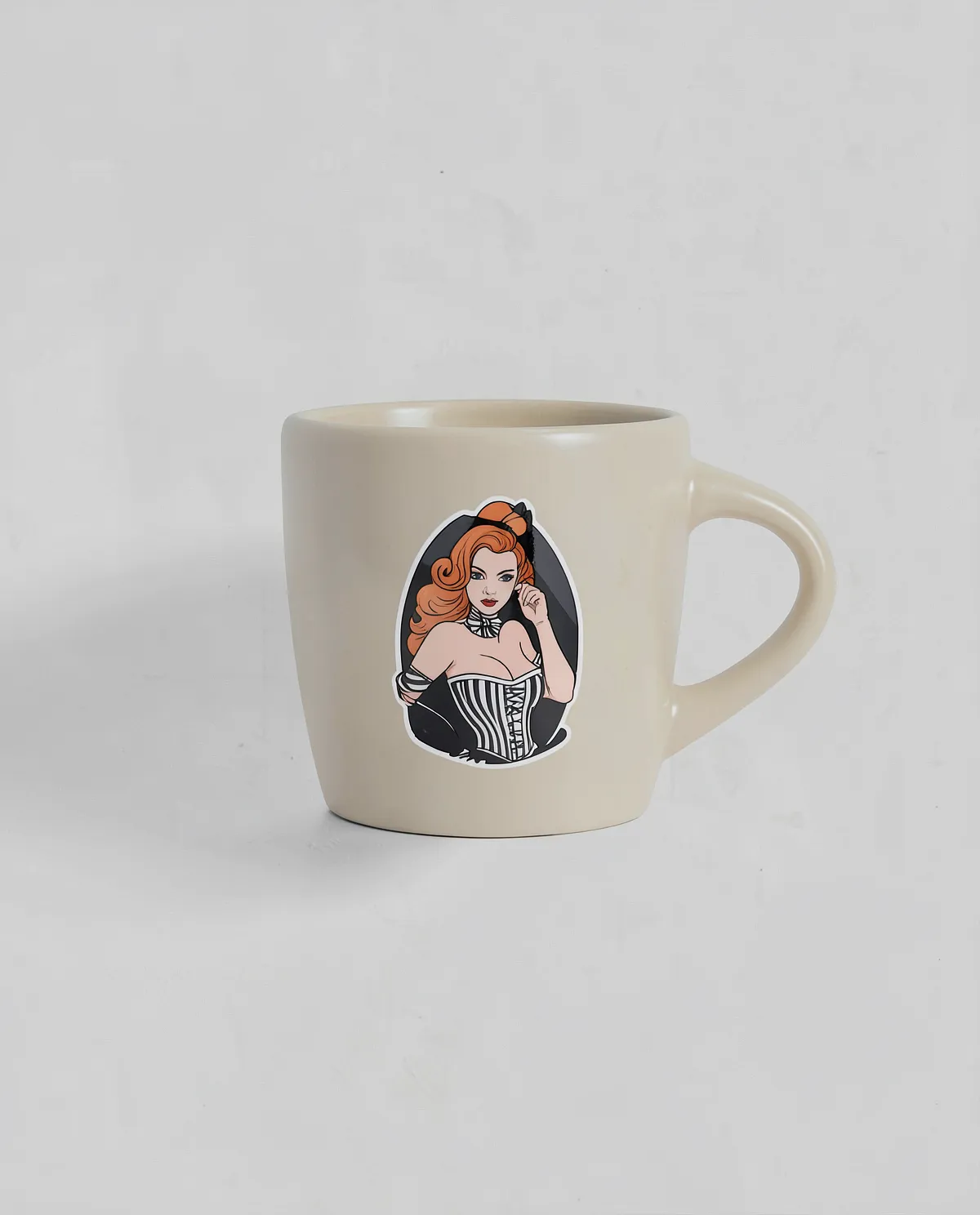 Matte Exterior Ceramic Mug with Glossy Interior Finish 0