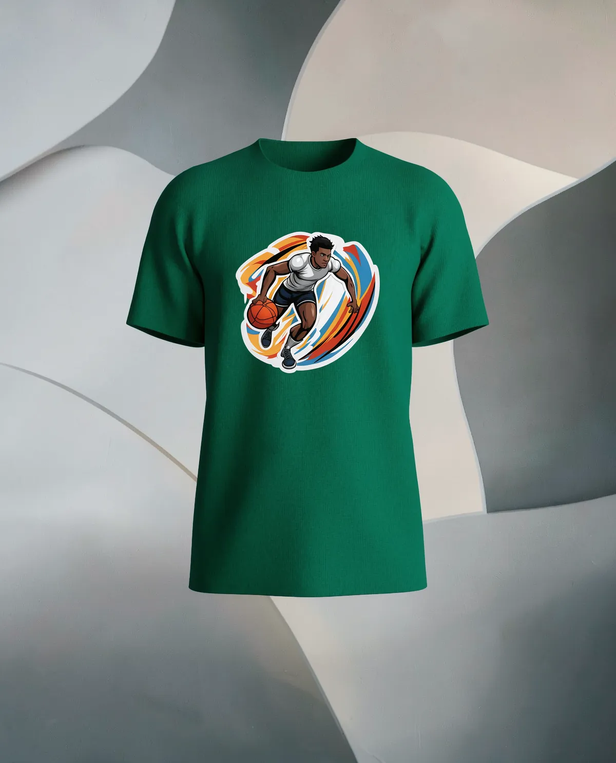 Green Eco T-Shirt – Modern Fit, Soft Organic Cotton 59