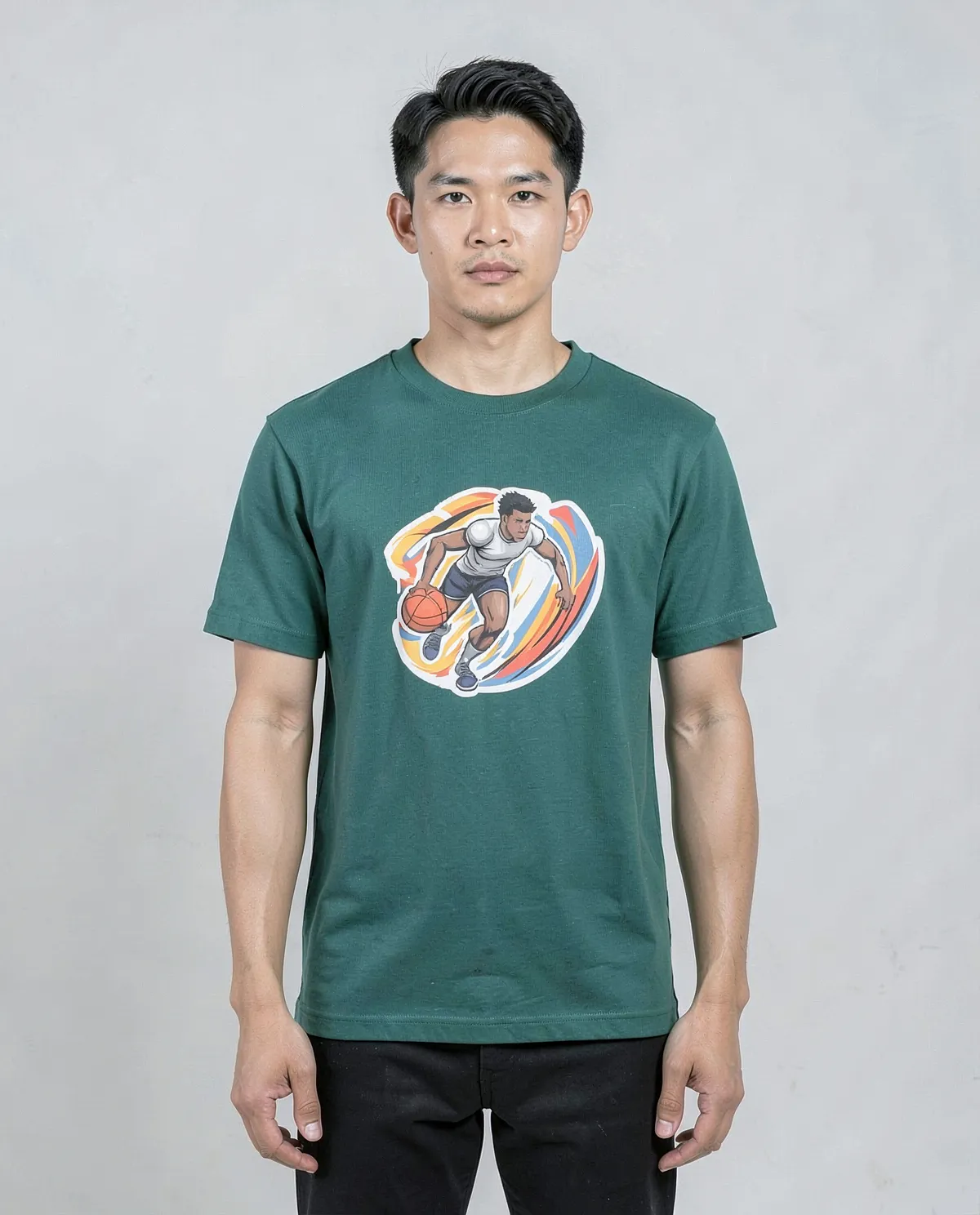 Green Eco T-Shirt – Modern Fit, Soft Organic Cotton 0