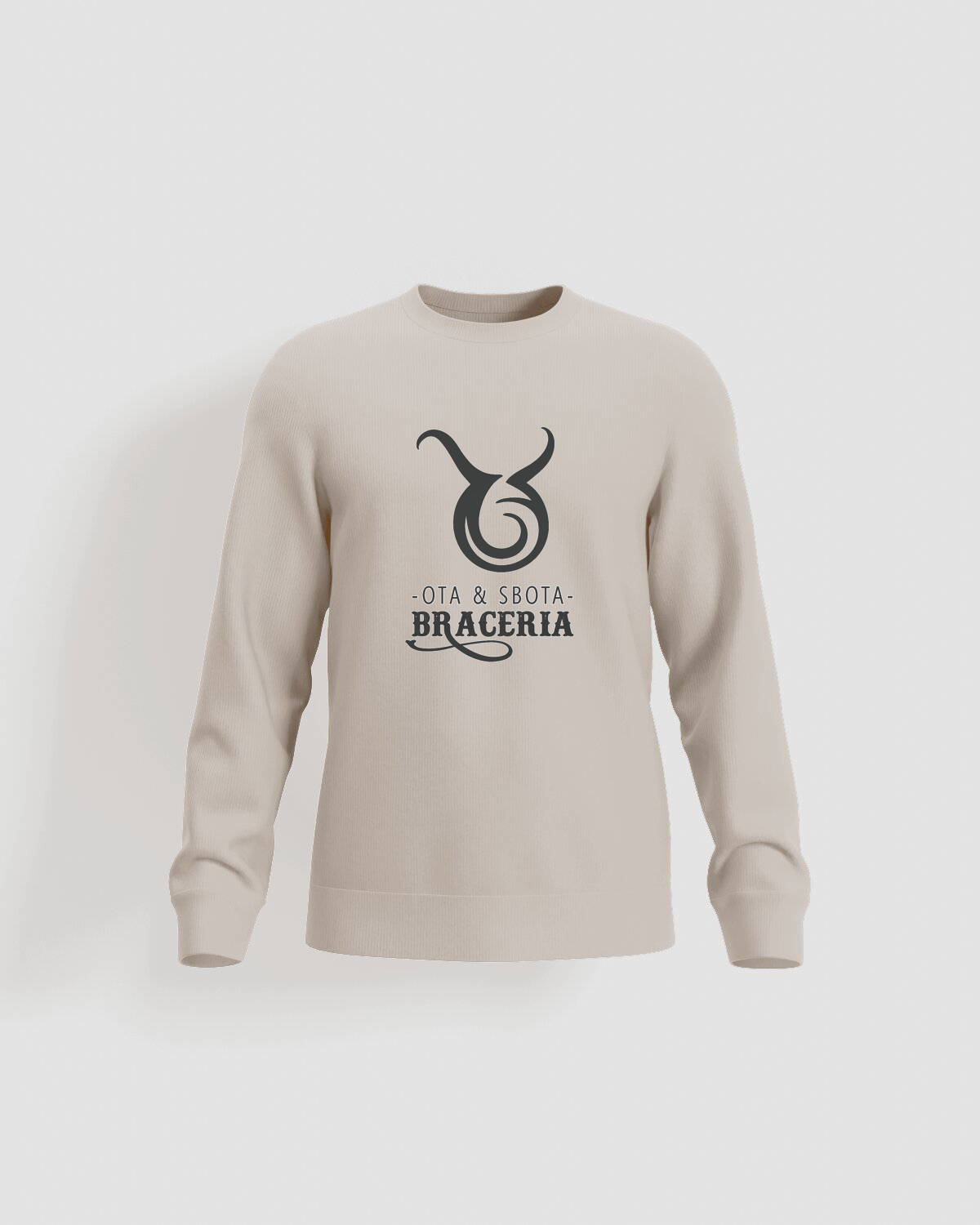 Cream Unisex Sweatshirt – Durable Cotton Comfort 59