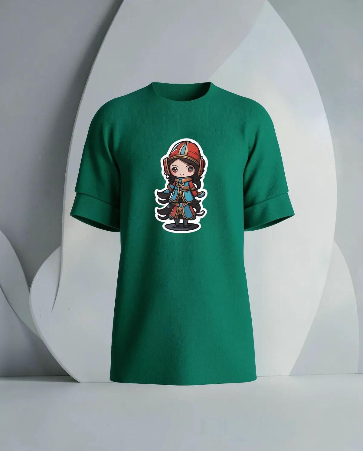 Green T Shirt Modern Fit Eco Sustainable Organic Cotton 59