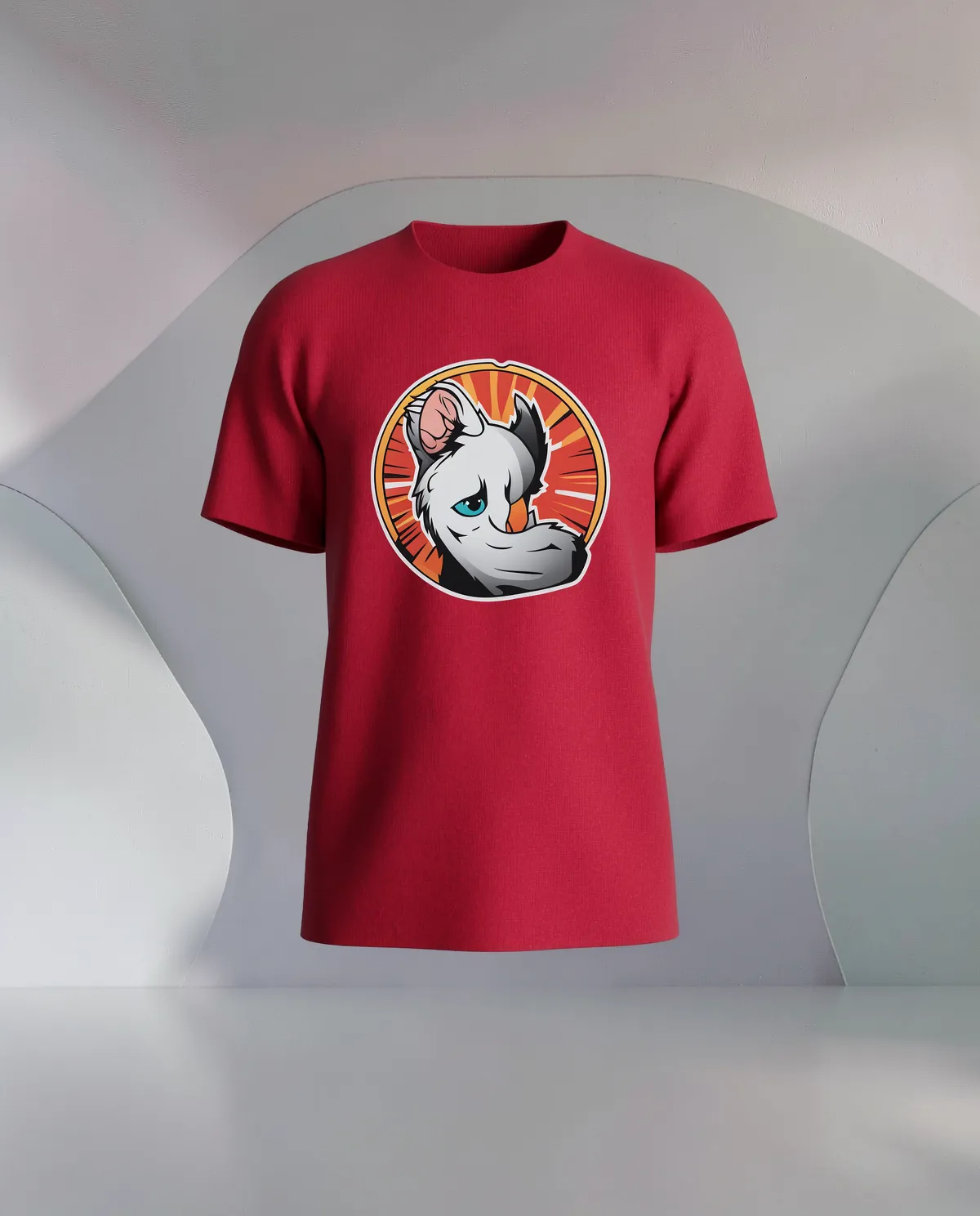 Red Eco‑Sustainable T-Shirt – Modern Fit, Soft Comfort 59