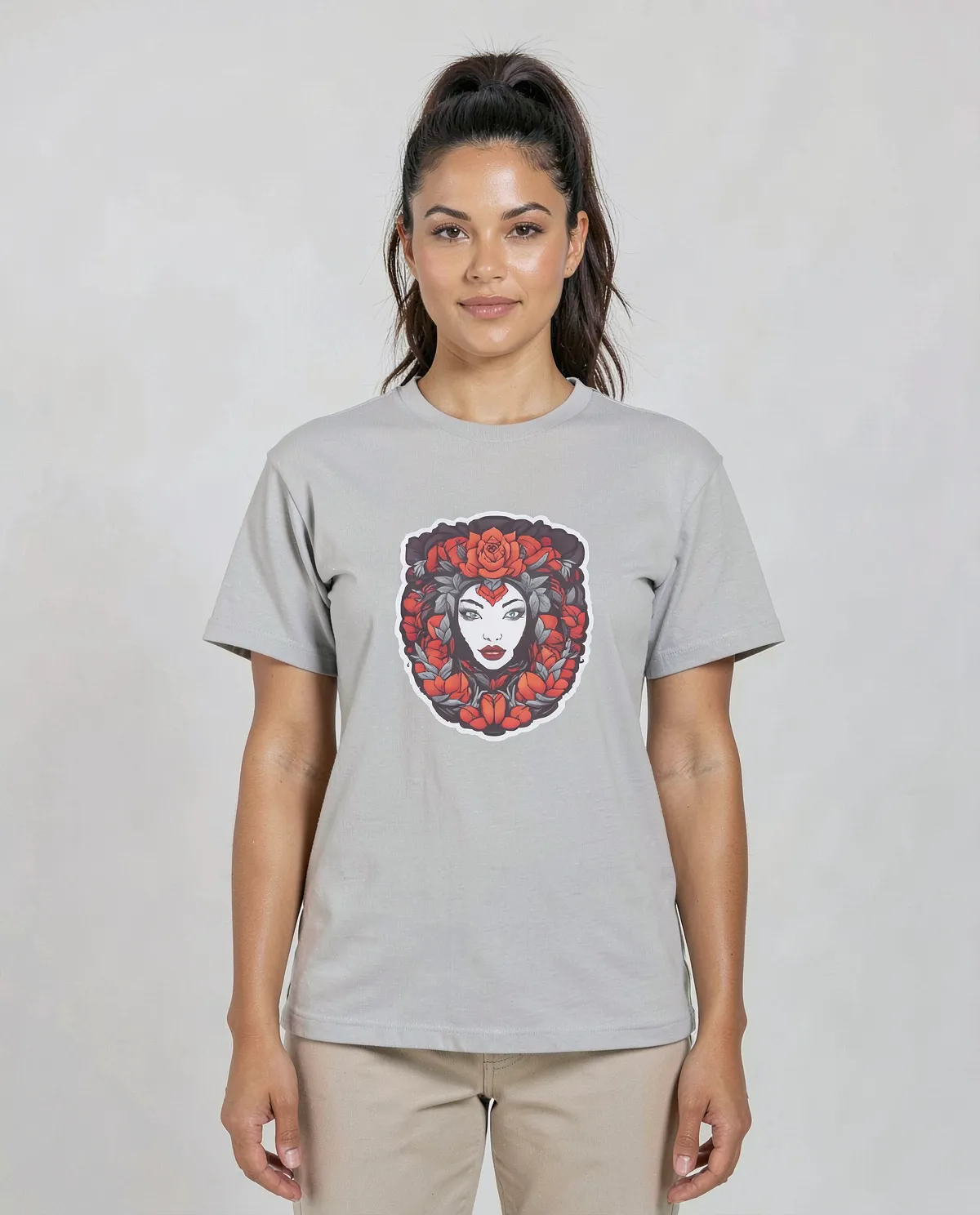 White Organic Cotton T‑Shirt – Modern Fit, Soft Comfort