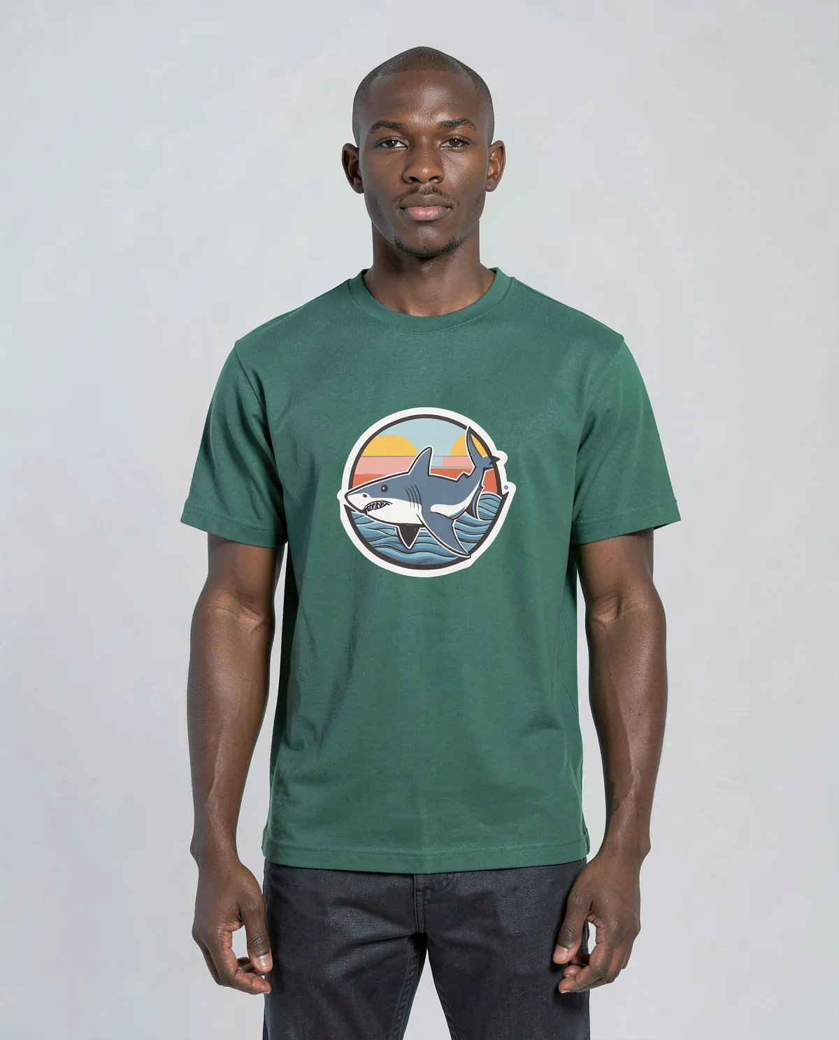 Vibrant Green Eco Sustainable Organic T Shirt 0