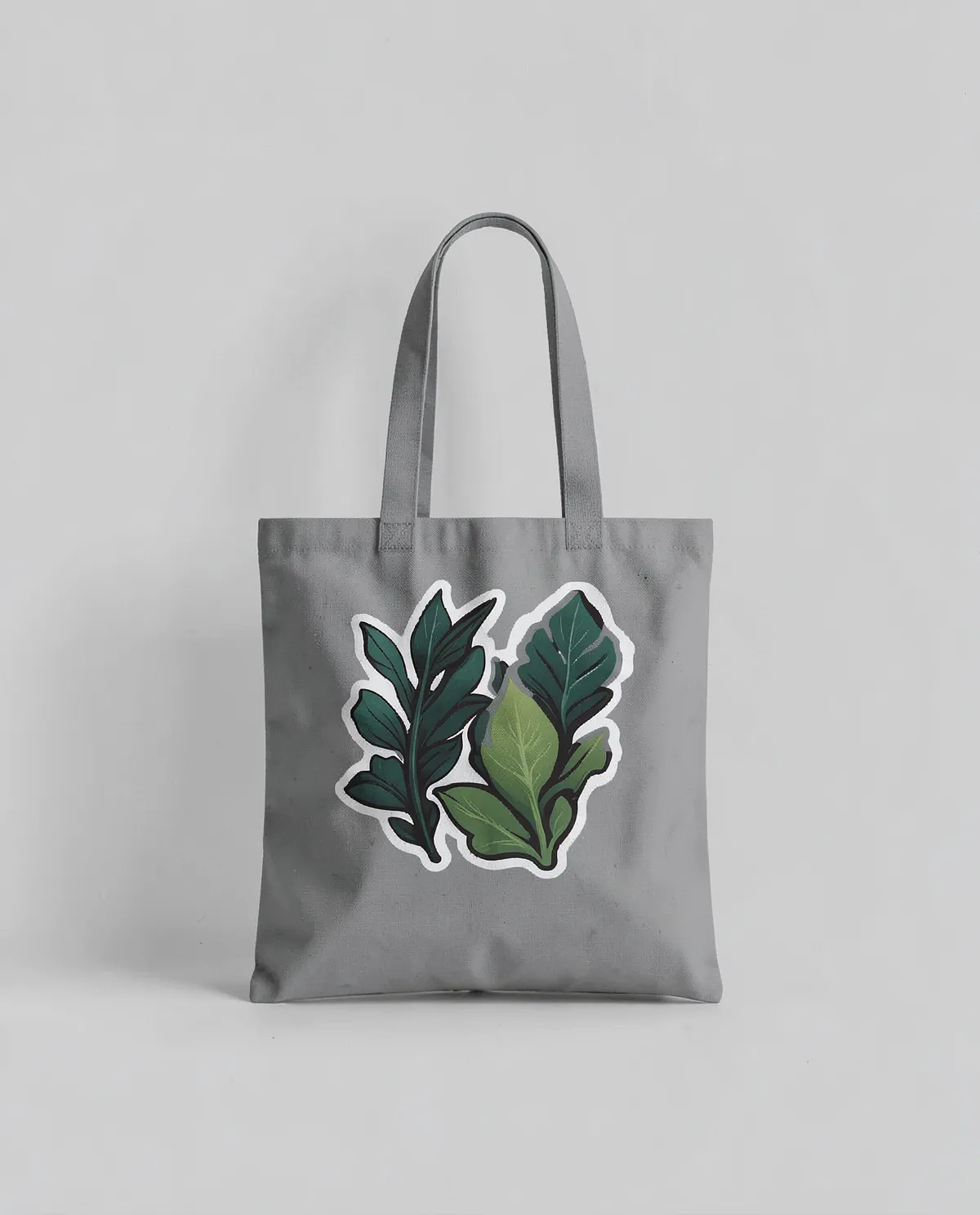 Premium Cotton Tote Bag with Smooth Surface and Long Handles 0