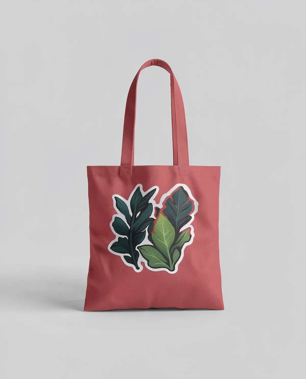 Customizable Cotton Tote Bag with Long Handles