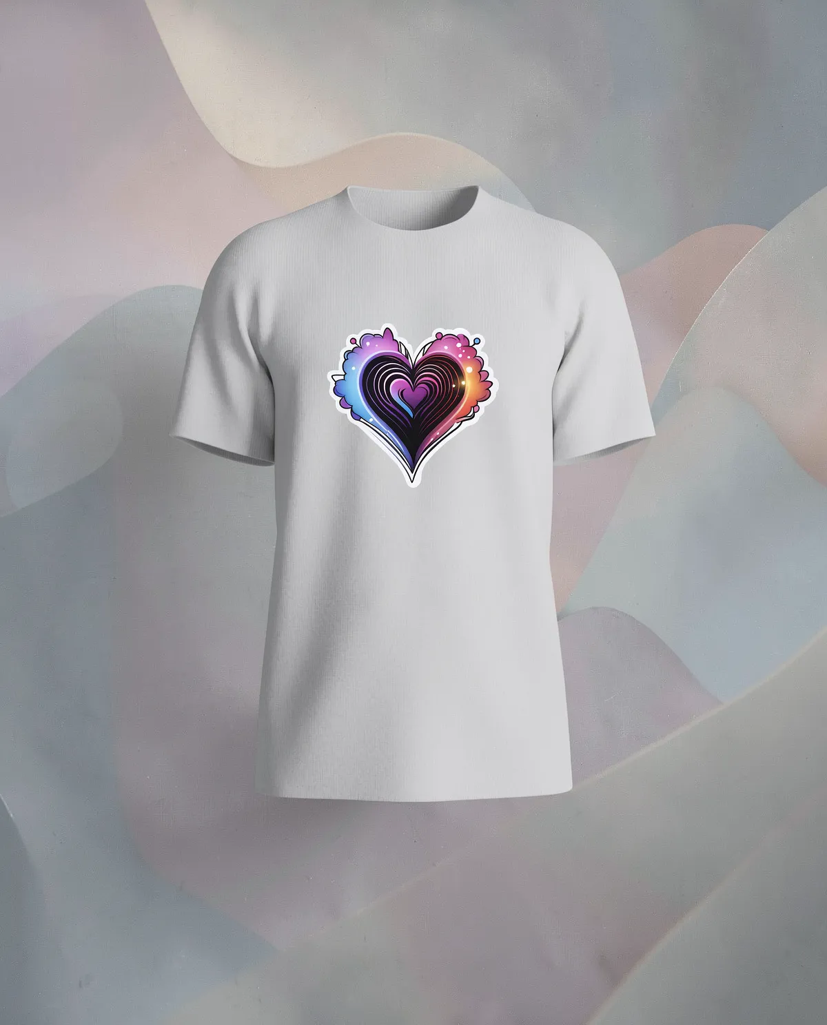 White Organic Cotton Crew Neck T-Shirt 59