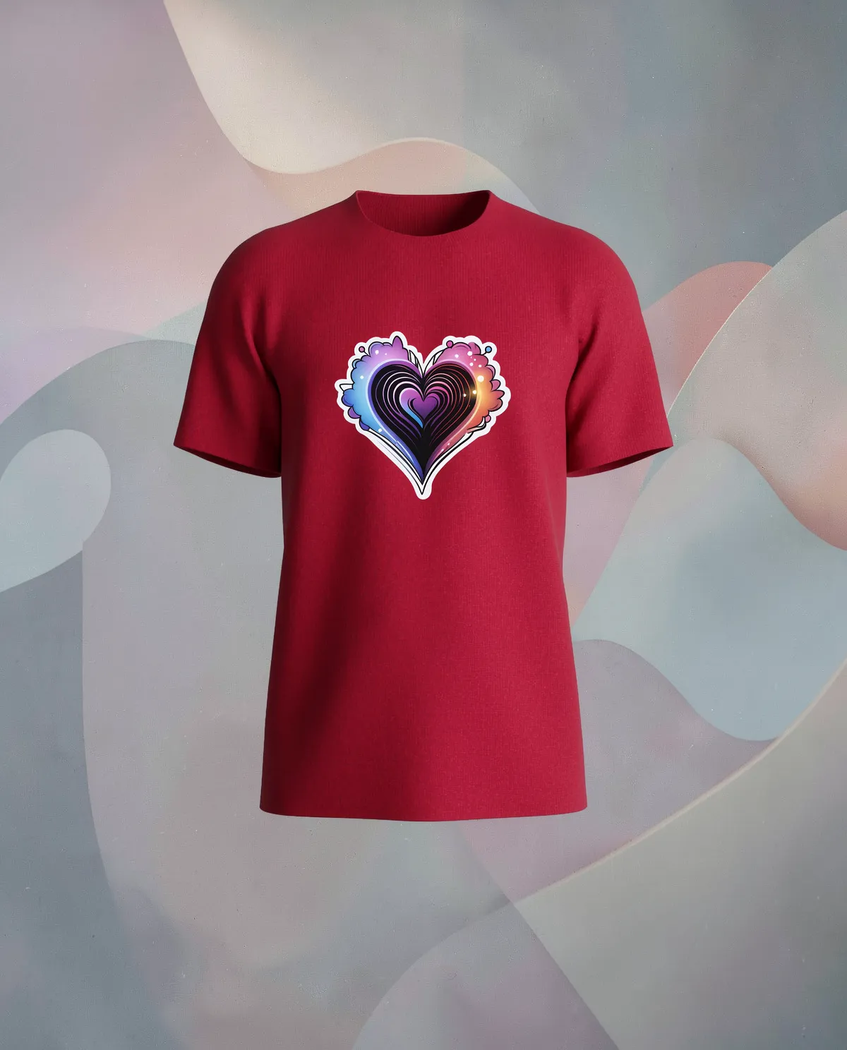 Red Unisex T-Shirt – Modern Fit, Organic Cotton 59