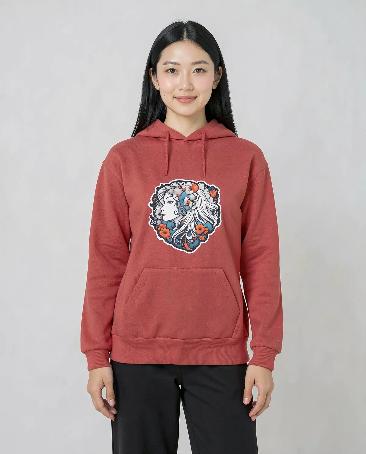 Red Unisex Sweatshirt – Bold, Comfortable, Print‑Friendly 0