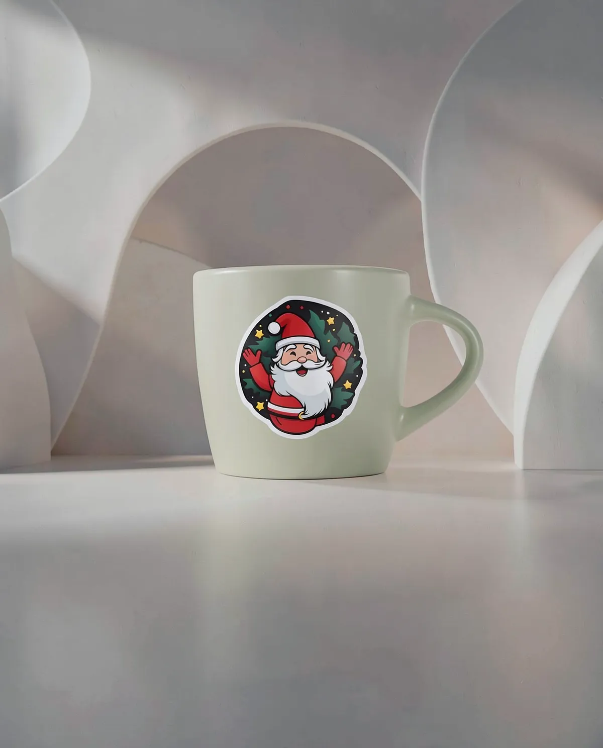 High-Quality Ceramic Mug with Matte Exterior and Glossy Interior 59