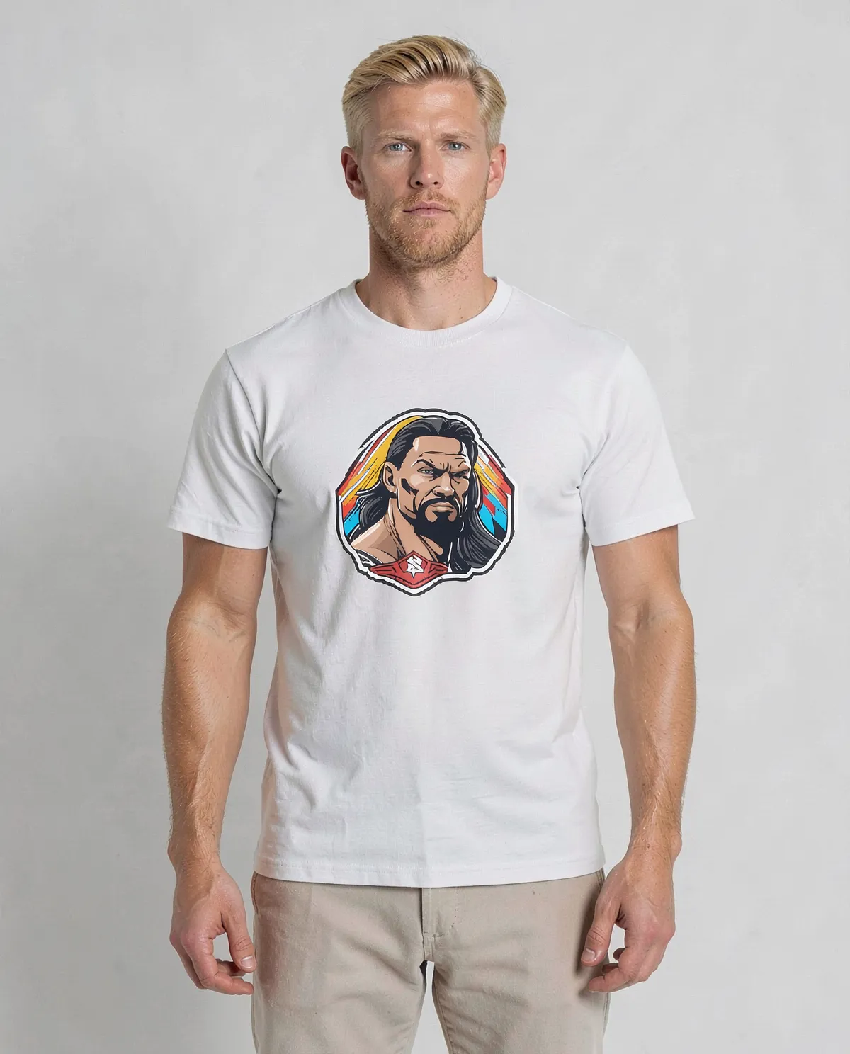 White 100% Organic Cotton T-Shirt – Modern Fit 0