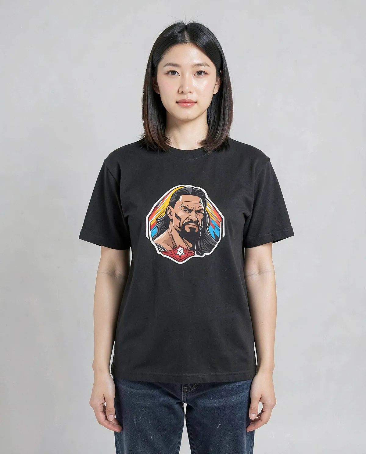 Black Eco‑Sustainable T-Shirt – Soft Organic Cotton