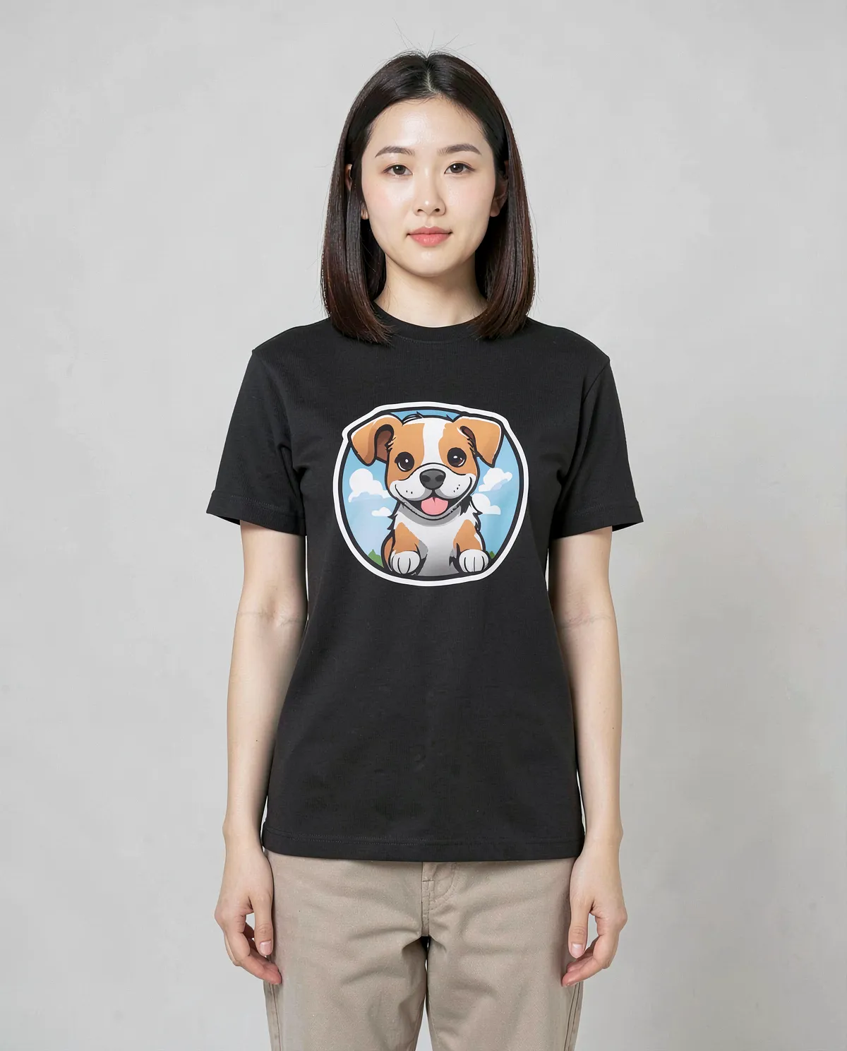 Black Organic Cotton Modern Fit T-Shirt 0