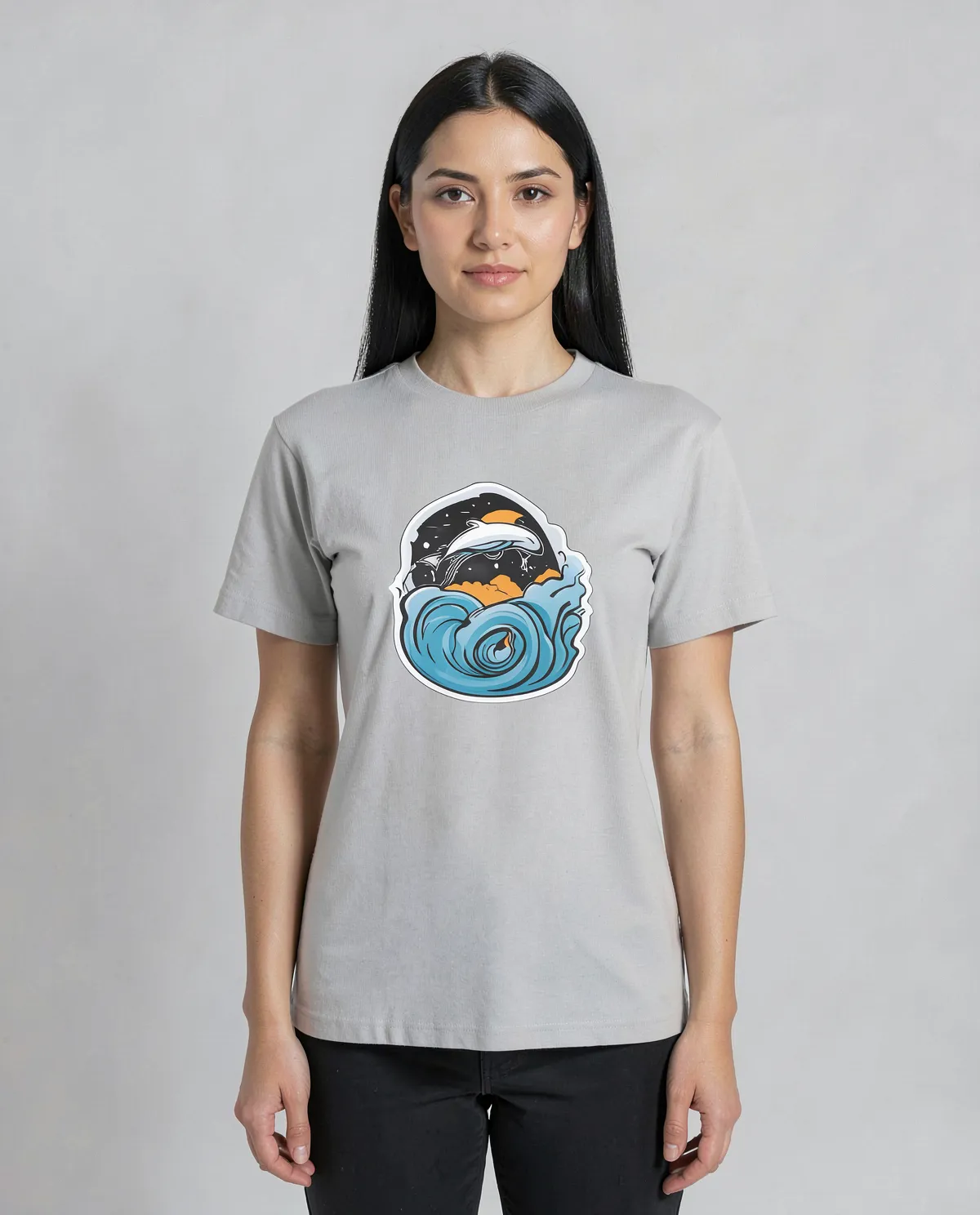 White Organic Cotton T-Shirt with Modern Fit 0