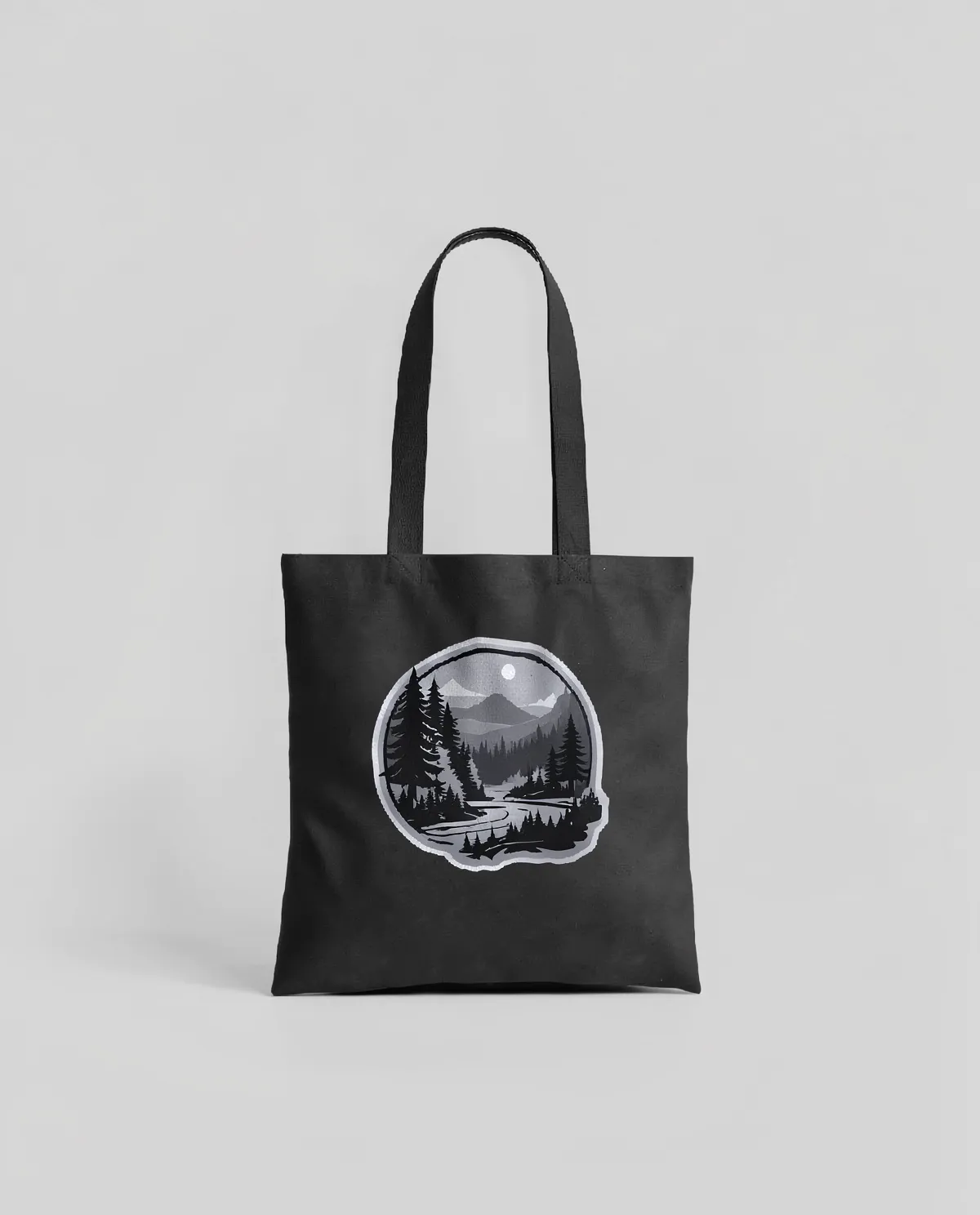 Durable Ironed Cotton Tote Bag with Smooth Print Surface