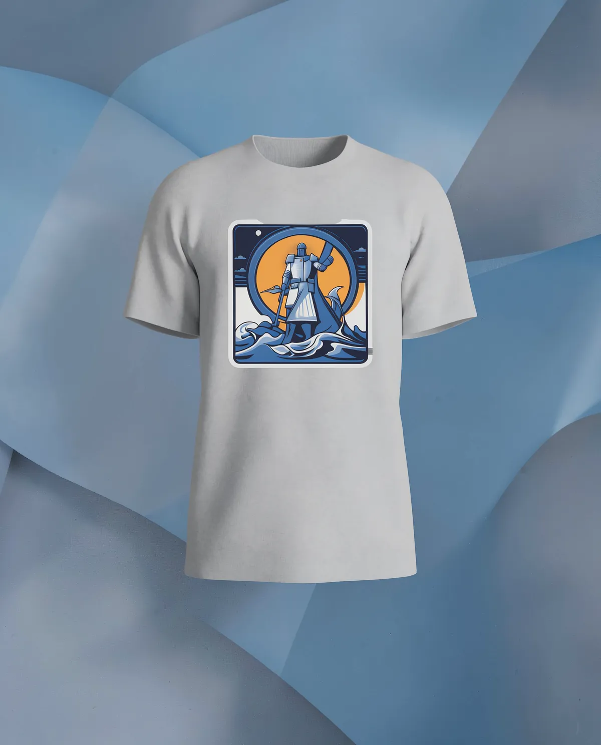 Grey Organic Cotton T‑Shirt, Modern Fit & Eco‑Friendly 59