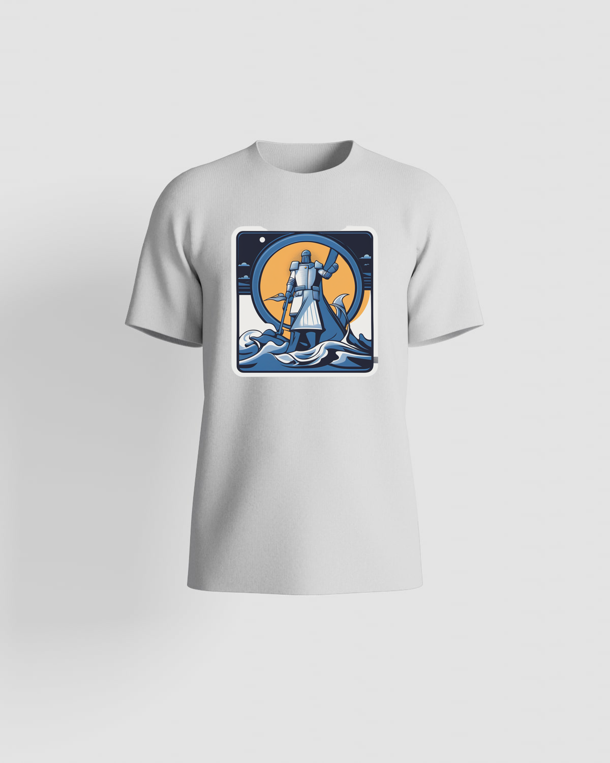 White Classic Crew Neck T-Shirt 59