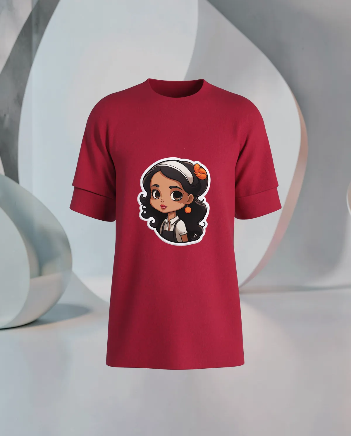 Red T-Shirt – 100% Organic Cotton, Modern Fit 59