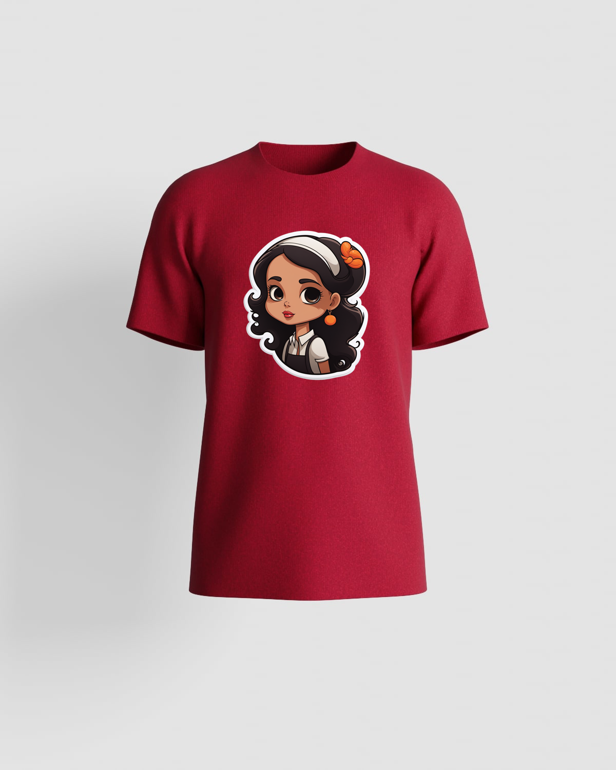 Red T-Shirt – 100% Organic Cotton, Modern Fit 59