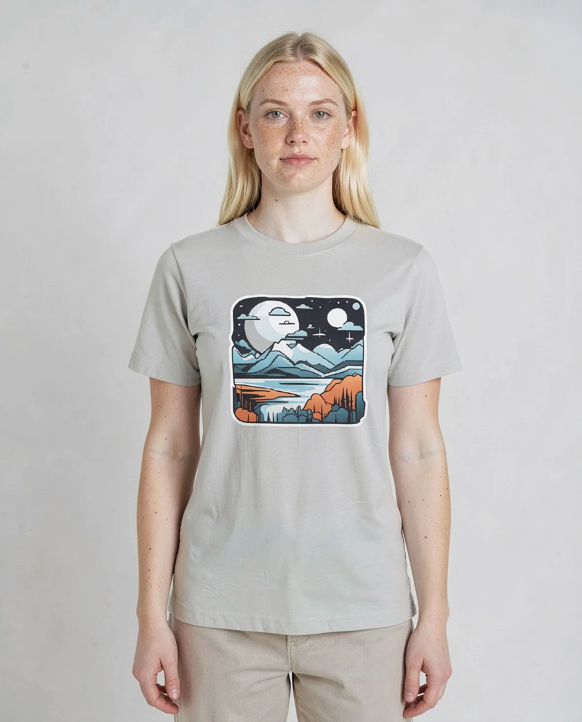 White Modern Fit Organic Cotton T-Shirt 0