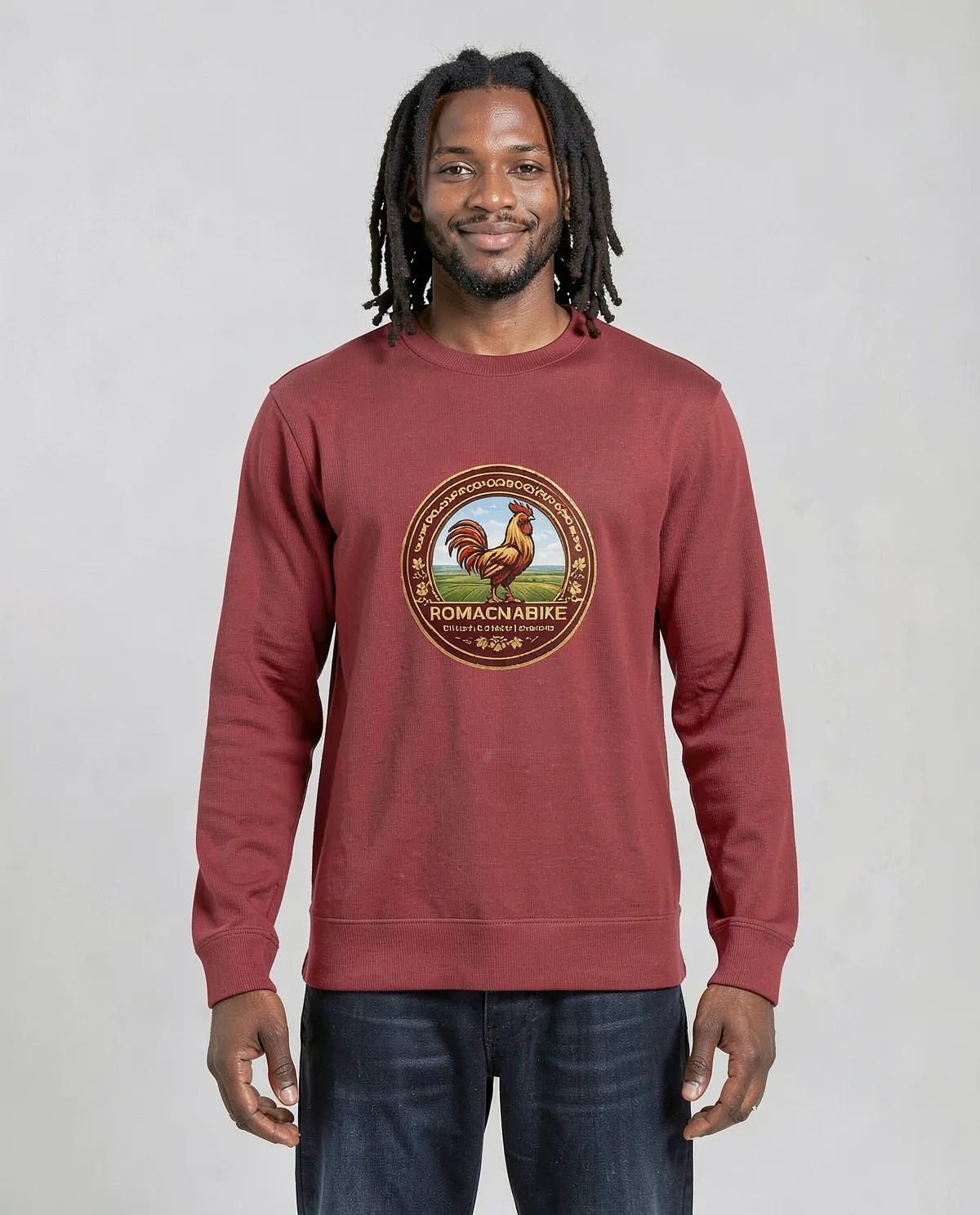 Felpa di Cotone Organico Rossa – Comfort Morbido e Stile Ecologico 0