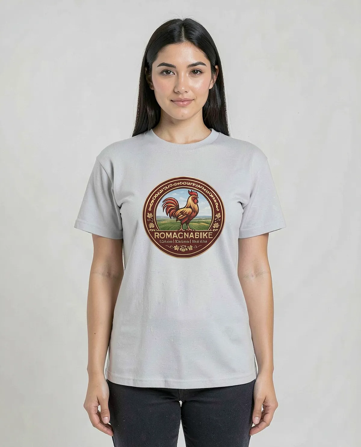 Maglietta in cotone organico bianca – Manica corta eco‑sostenibile