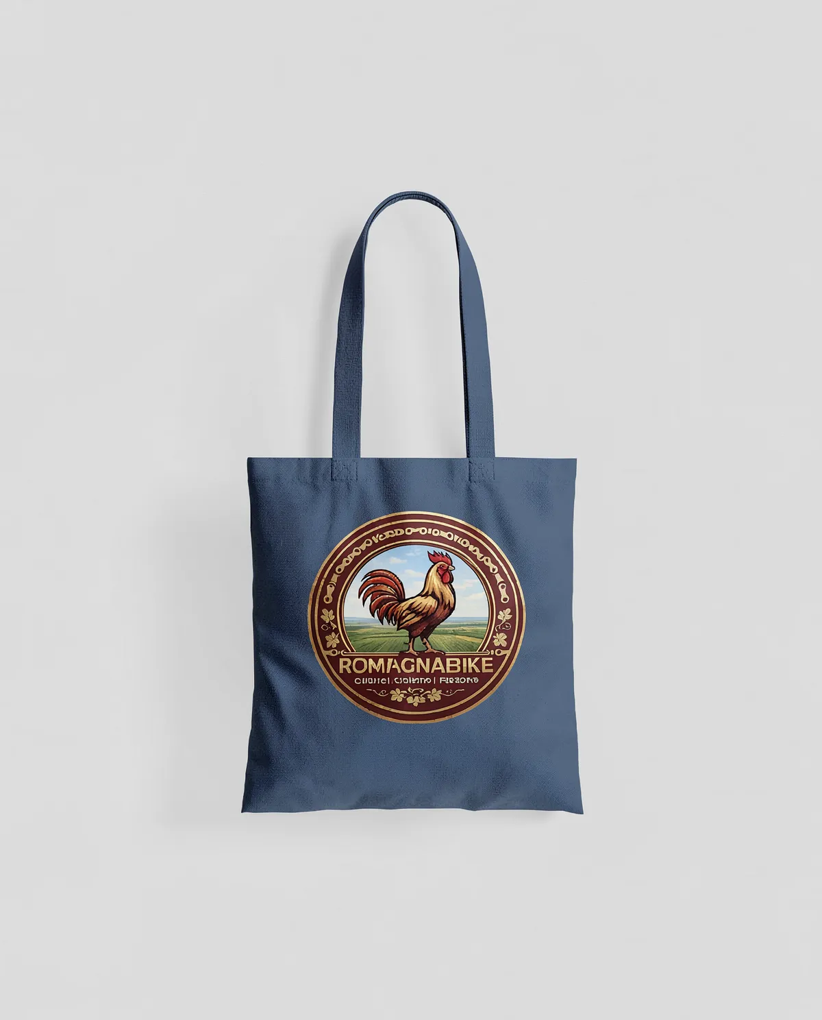 Eco-Friendly Cotton Tote Bag con superficie stampata stirata