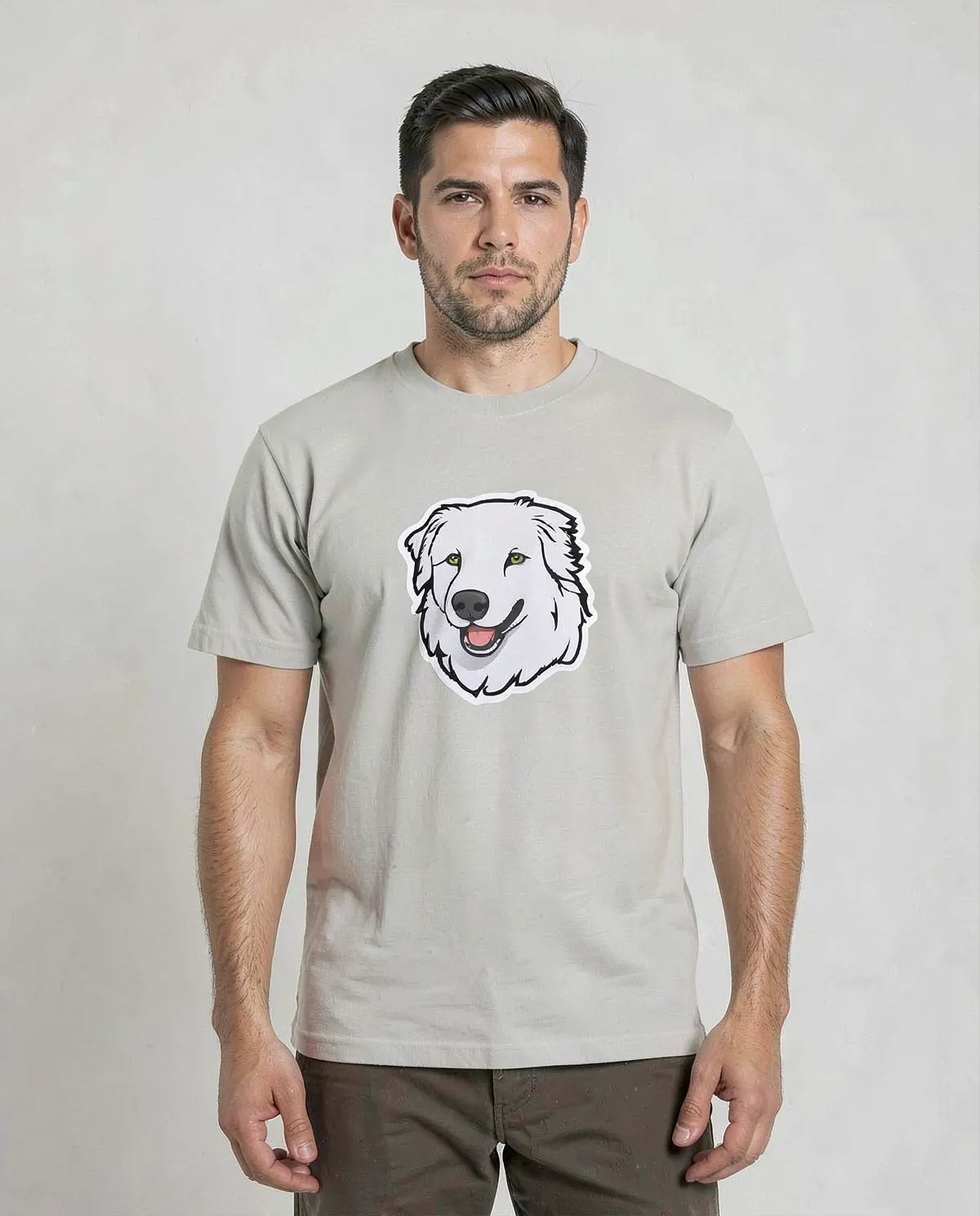 White Eco‑Sustainable Organic Cotton T-Shirt 0