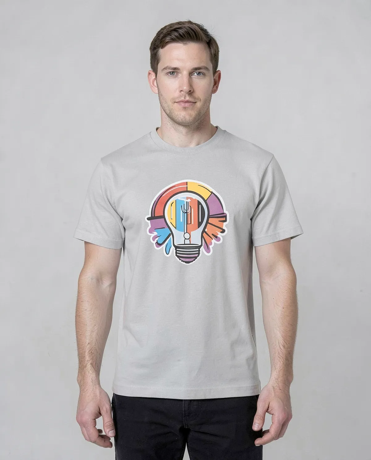 White Organic Cotton T‑Shirt – Modern Fit, Eco Sustainable
