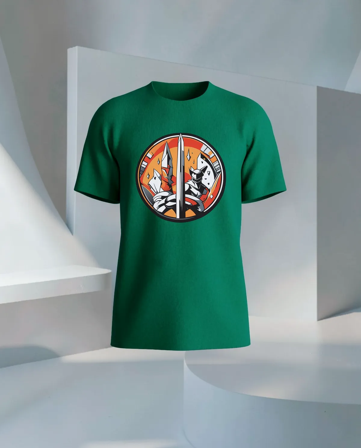 Green Short Sleeve Eco‑Sustainable Organic Cotton T-Shirt 59