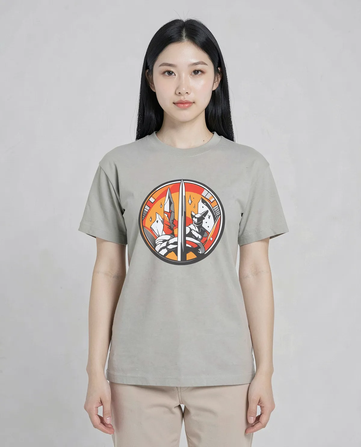 Soft Cotton Grey T-Shirt