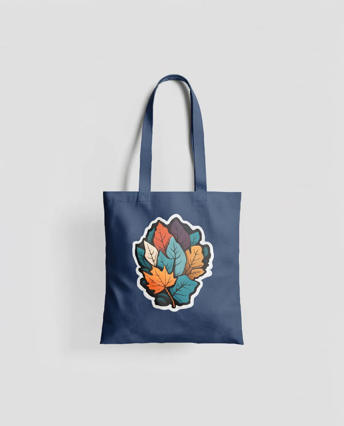 Cotton Tote Bag with Long Handles and Customizable Print Surface 0