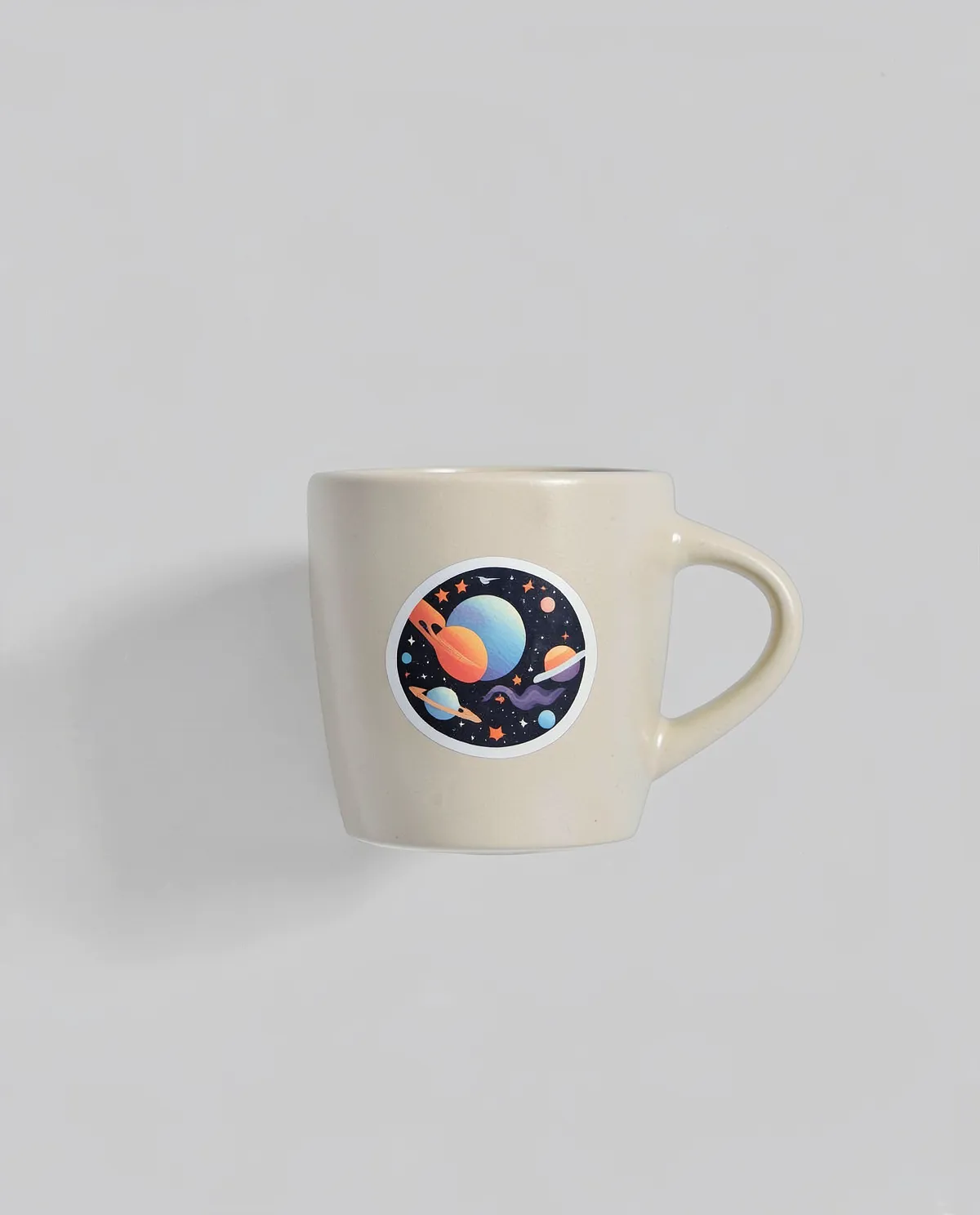 Matte Exterior Ceramic Mug – Glossy Interior Finish 0