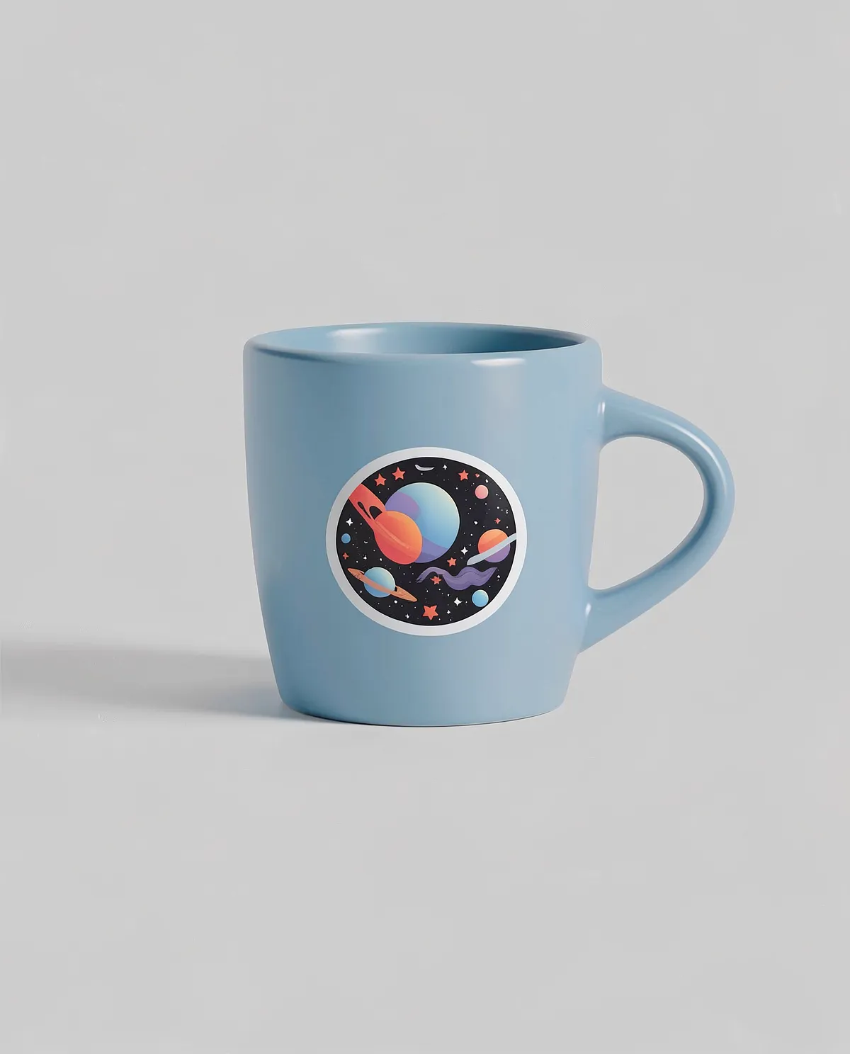Custom ceramic mug with matte exterior finish 0