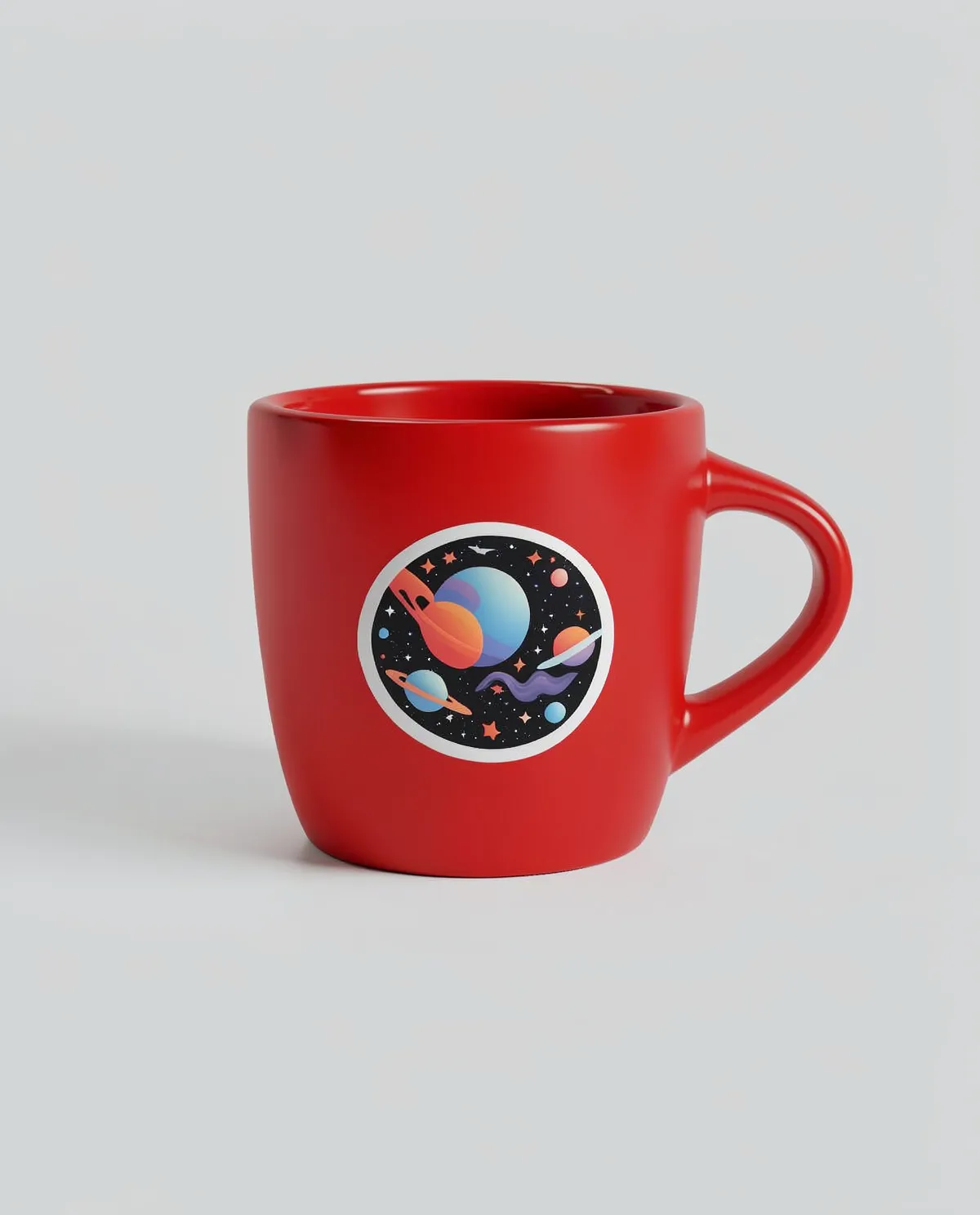 Matte Exterior Ceramic Mug with Glossy Interior 0