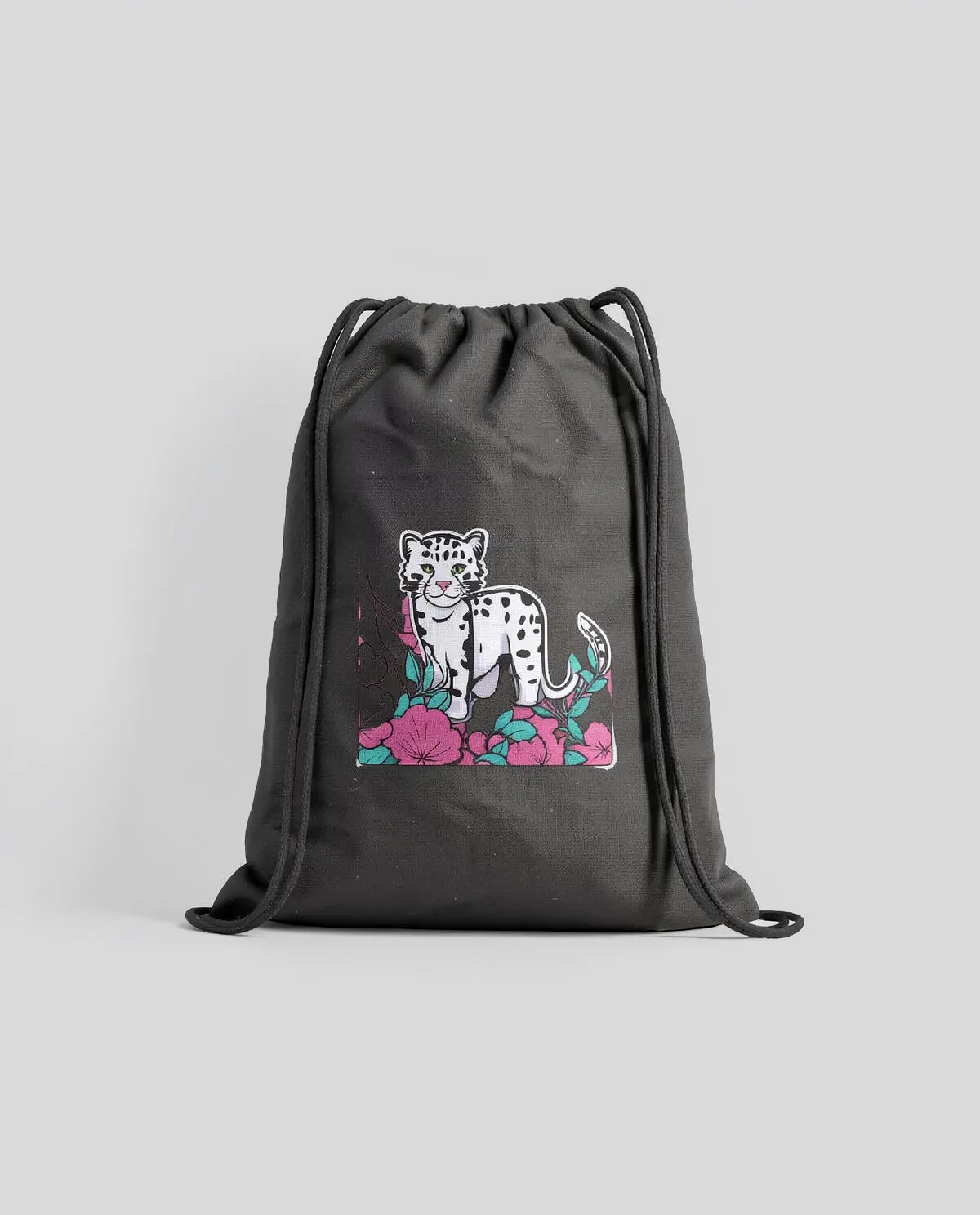 Natural Color Drawstring Bag with Print‑Friendly Surface 0