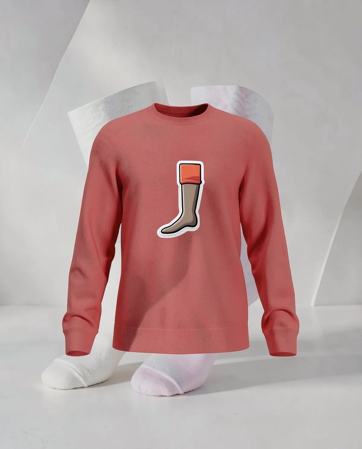 Red Unisex Organic Cotton Sweatshirt – Soft Eco‑Friendly Comfort 59