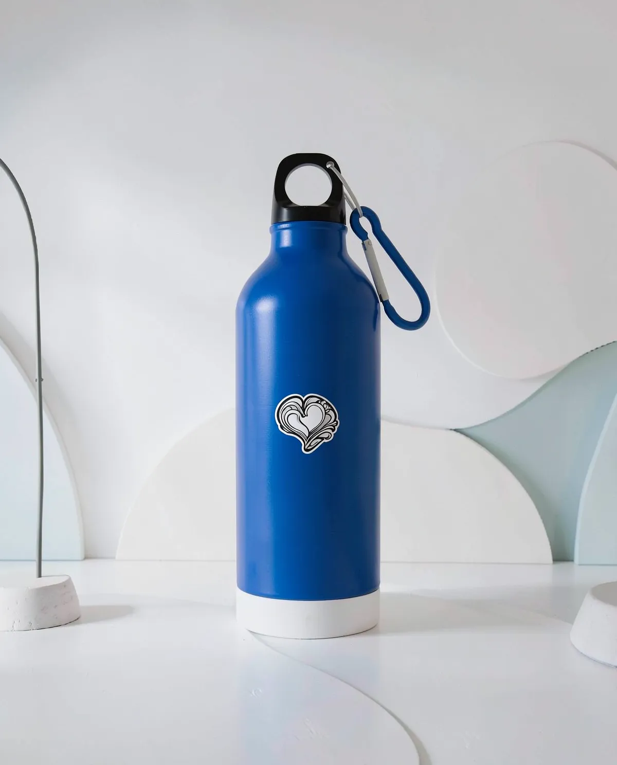 Eco-Friendly Aluminum Water Bottle with Carabiner 59