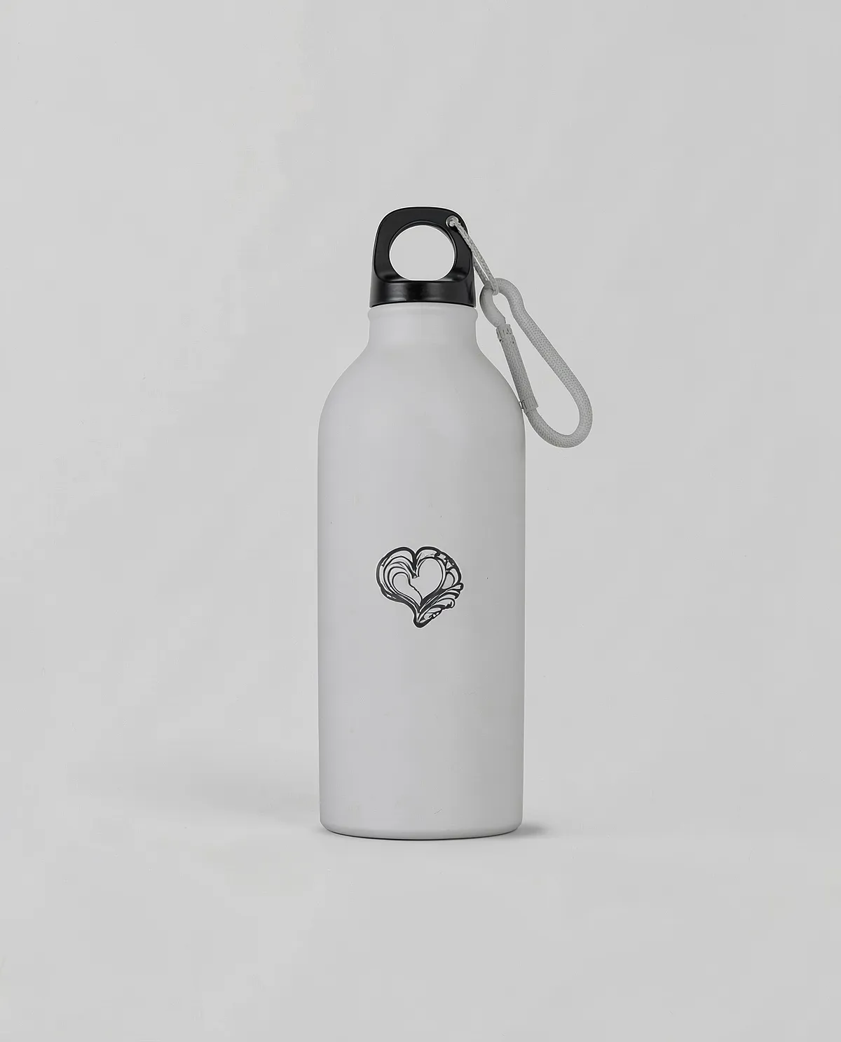 Recycled Aluminum Water Bottle with Metal Carabiner 0