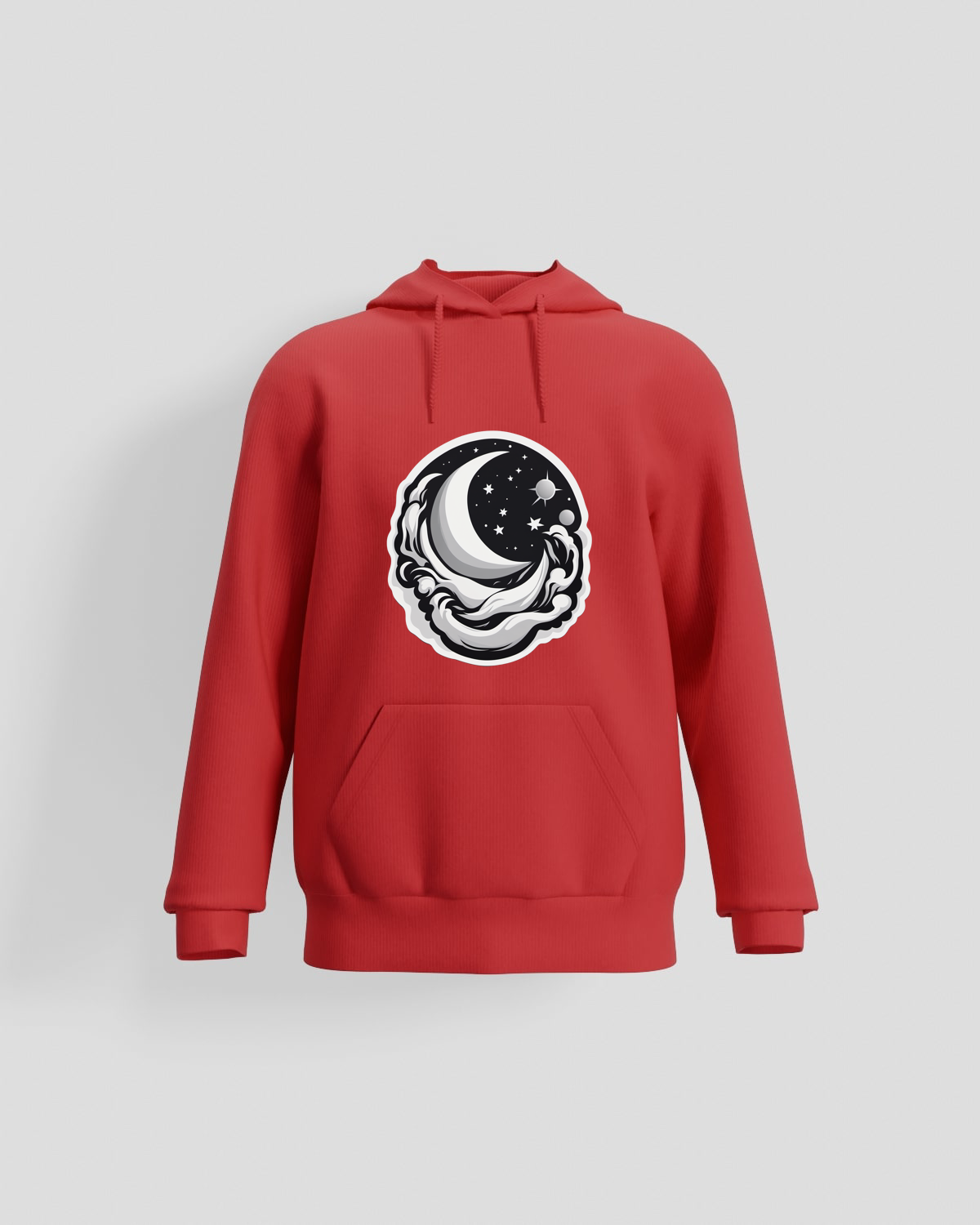 Red Organic Cotton Sweatshirt – Soft Comfort & Eco Style 59