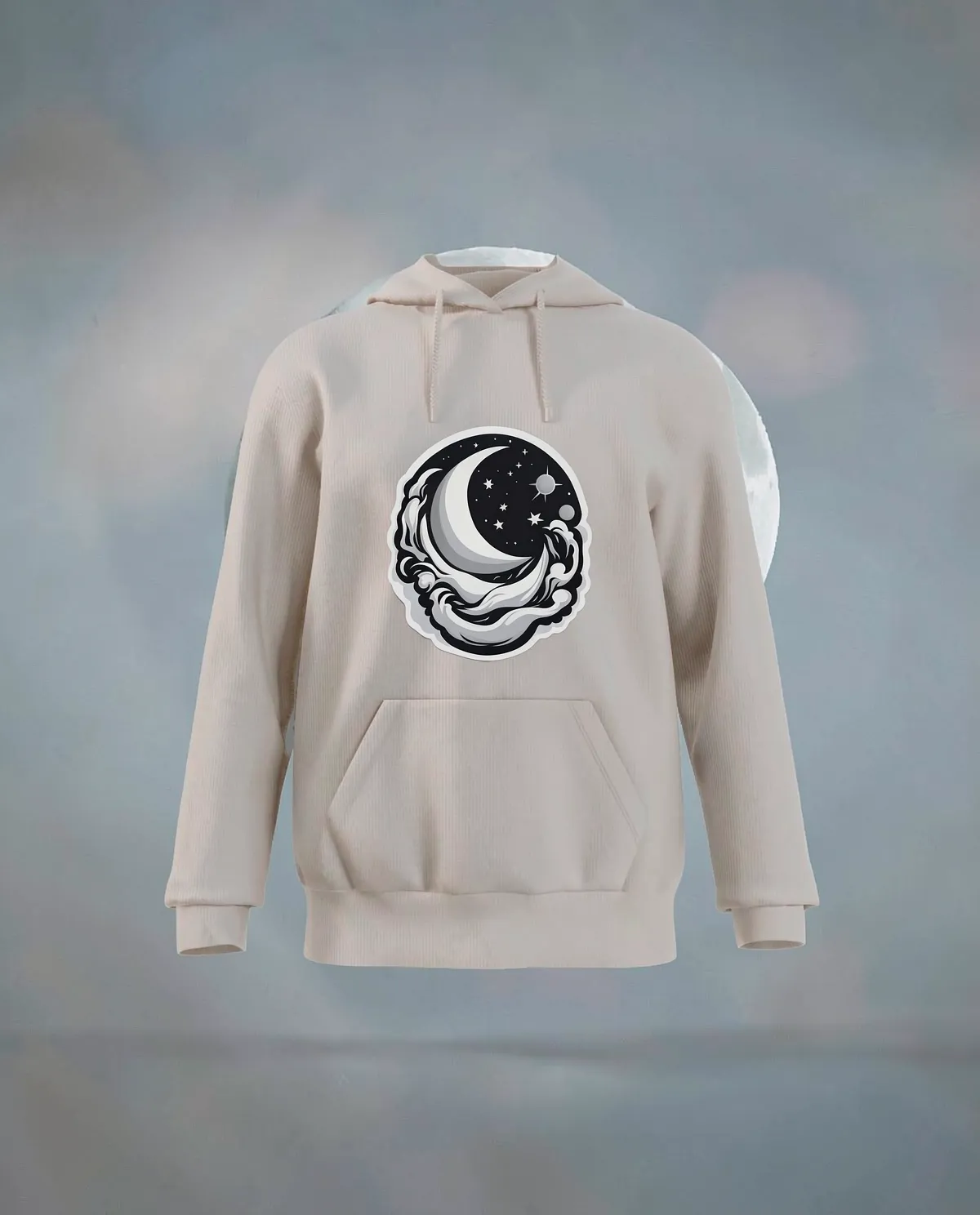 Cream Unisex Sweatshirt – Soft Organic Cotton Comfort 59