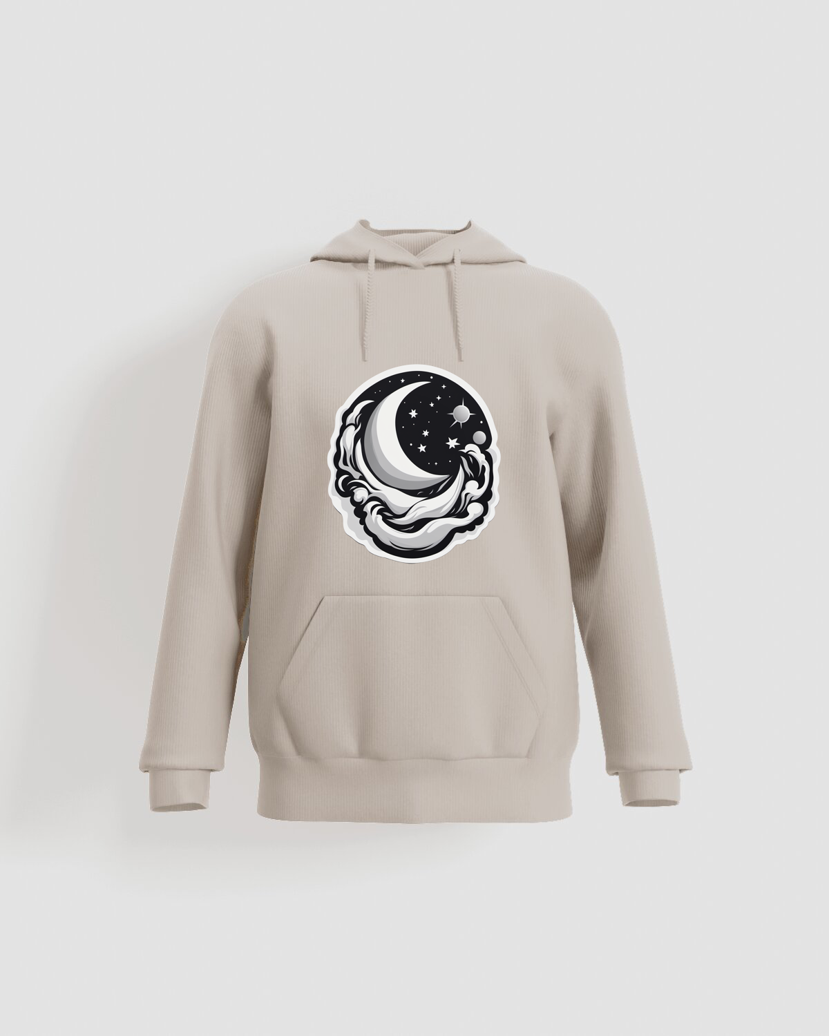 Cream Unisex Sweatshirt – Soft Organic Cotton Comfort 59