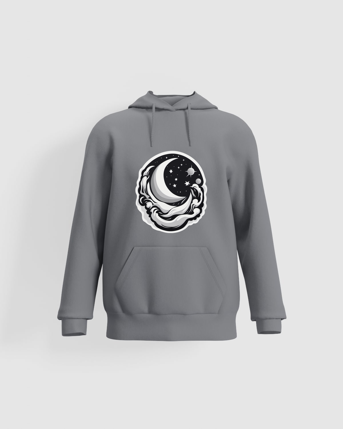 Grey Unisex Cotton Sweatshirt – Durable Print‑Ready Comfort 59