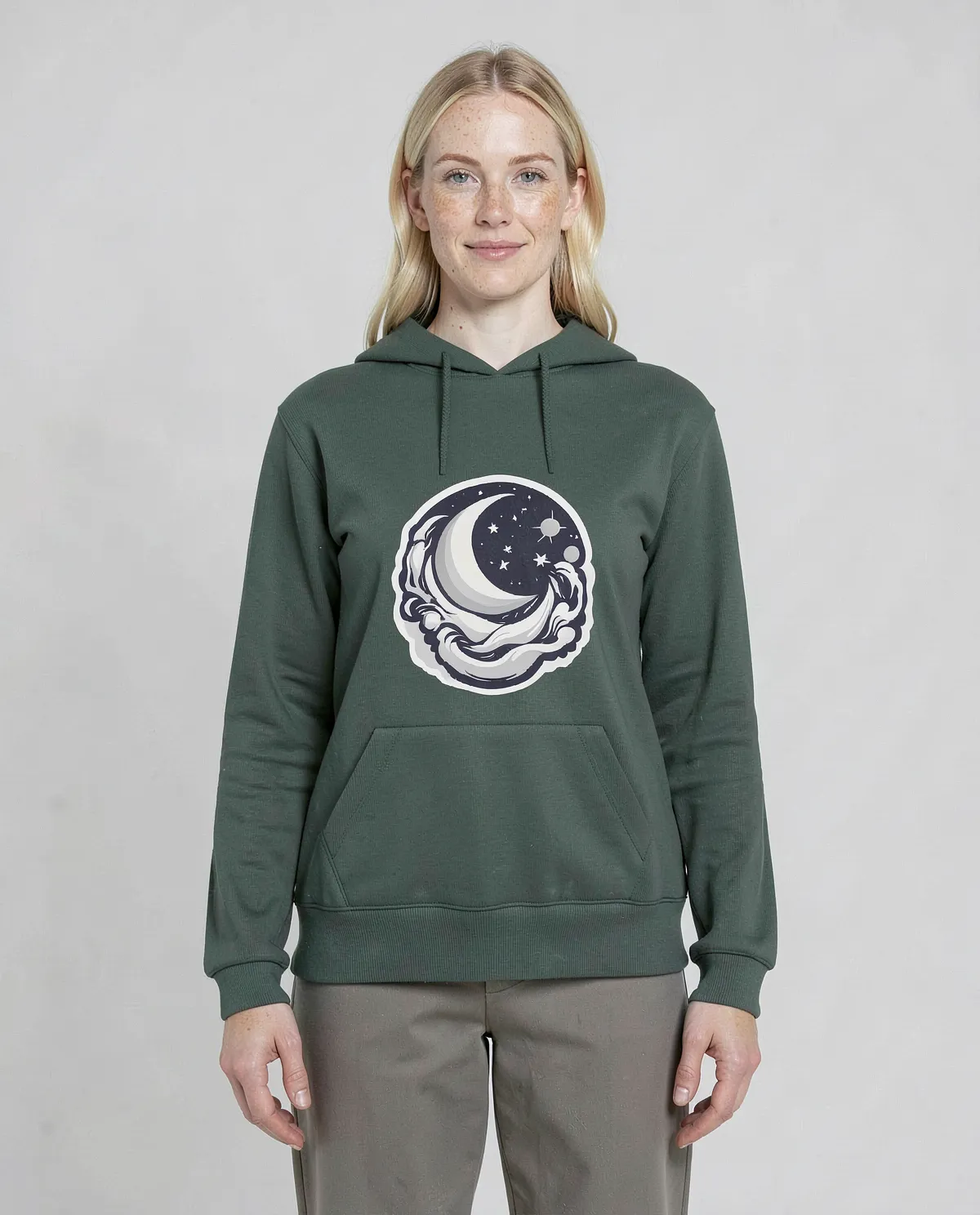 Green Unisex Sweatshirt – Classic Comfort & Style